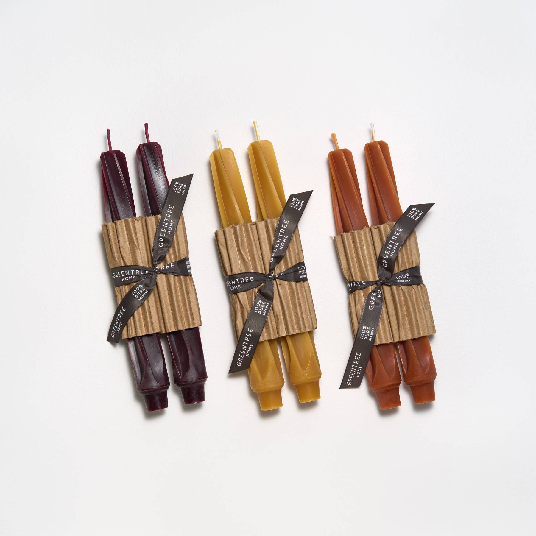 9" Twist Tapers - antique