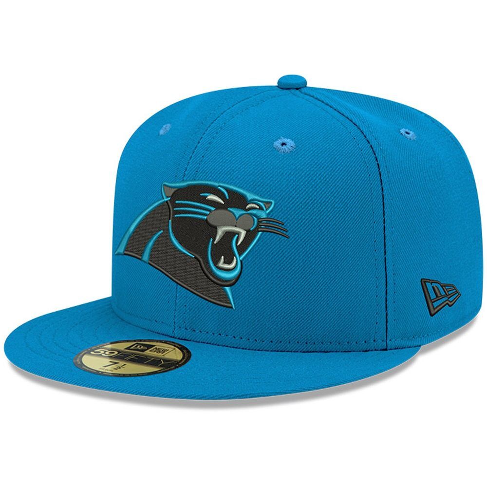 Carolina Panthers Blue Wool New Era 59FIFTY Hat