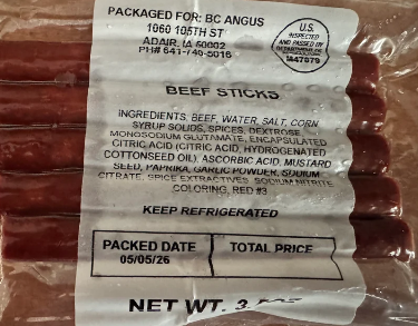 Beef Snack Pack