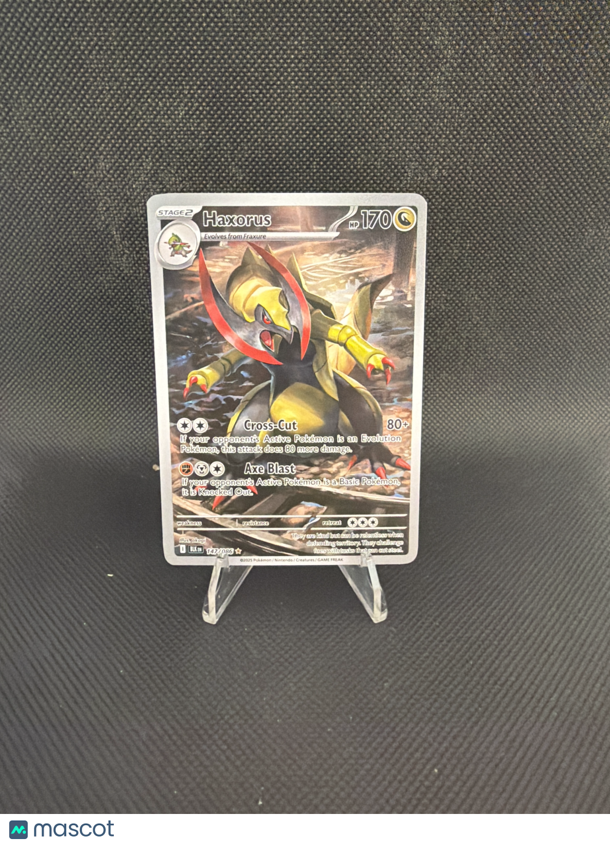 2025 Black Bolt Haxorus IR#147/86