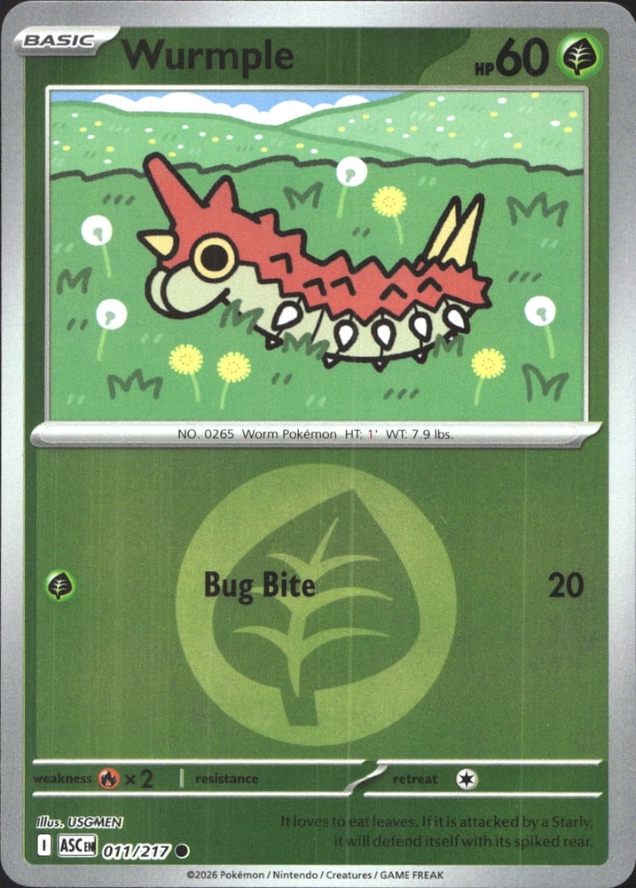 Wurmple - ME02.5 11/217