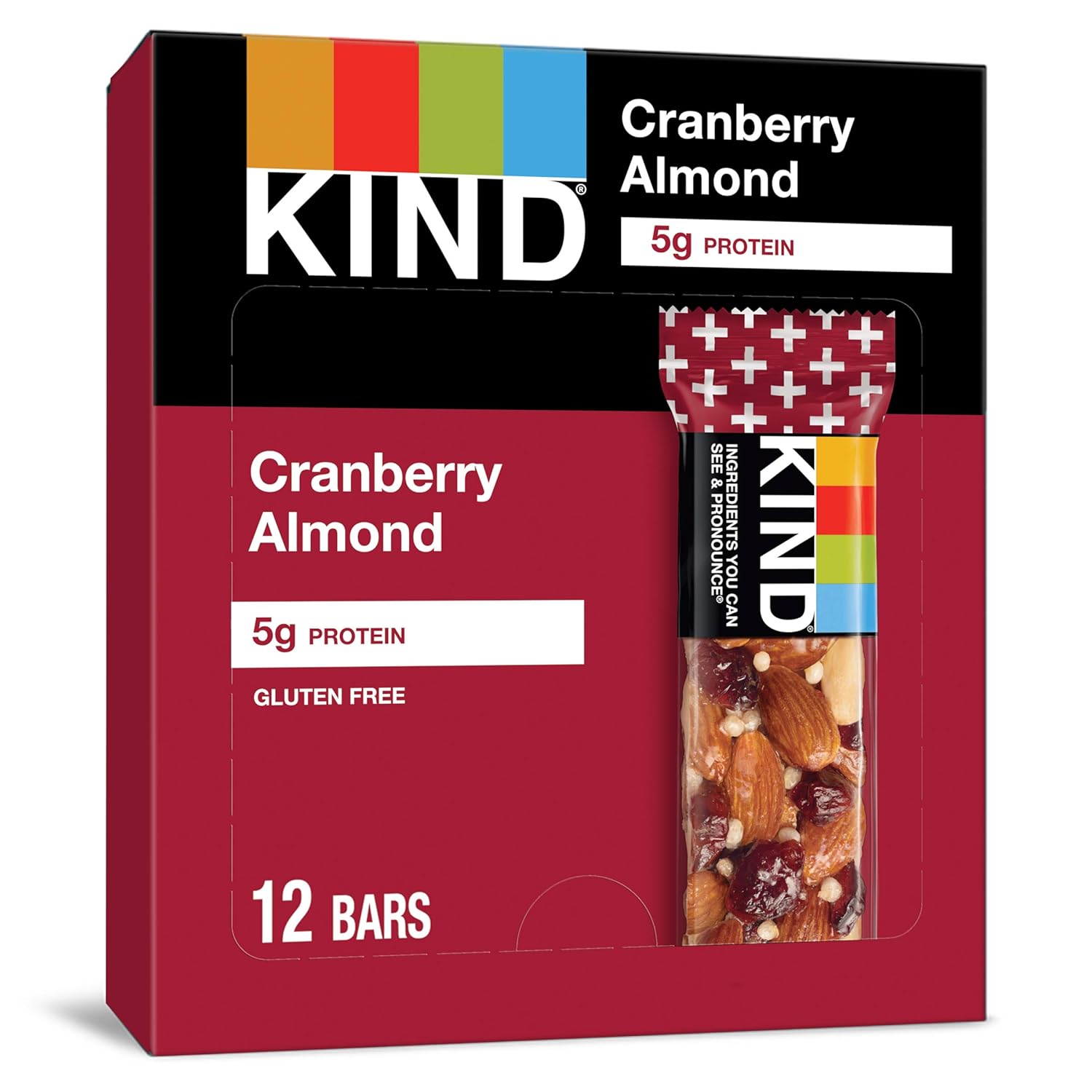 Kind Bar Cranberry Almond 1.4 oz 12 ct
