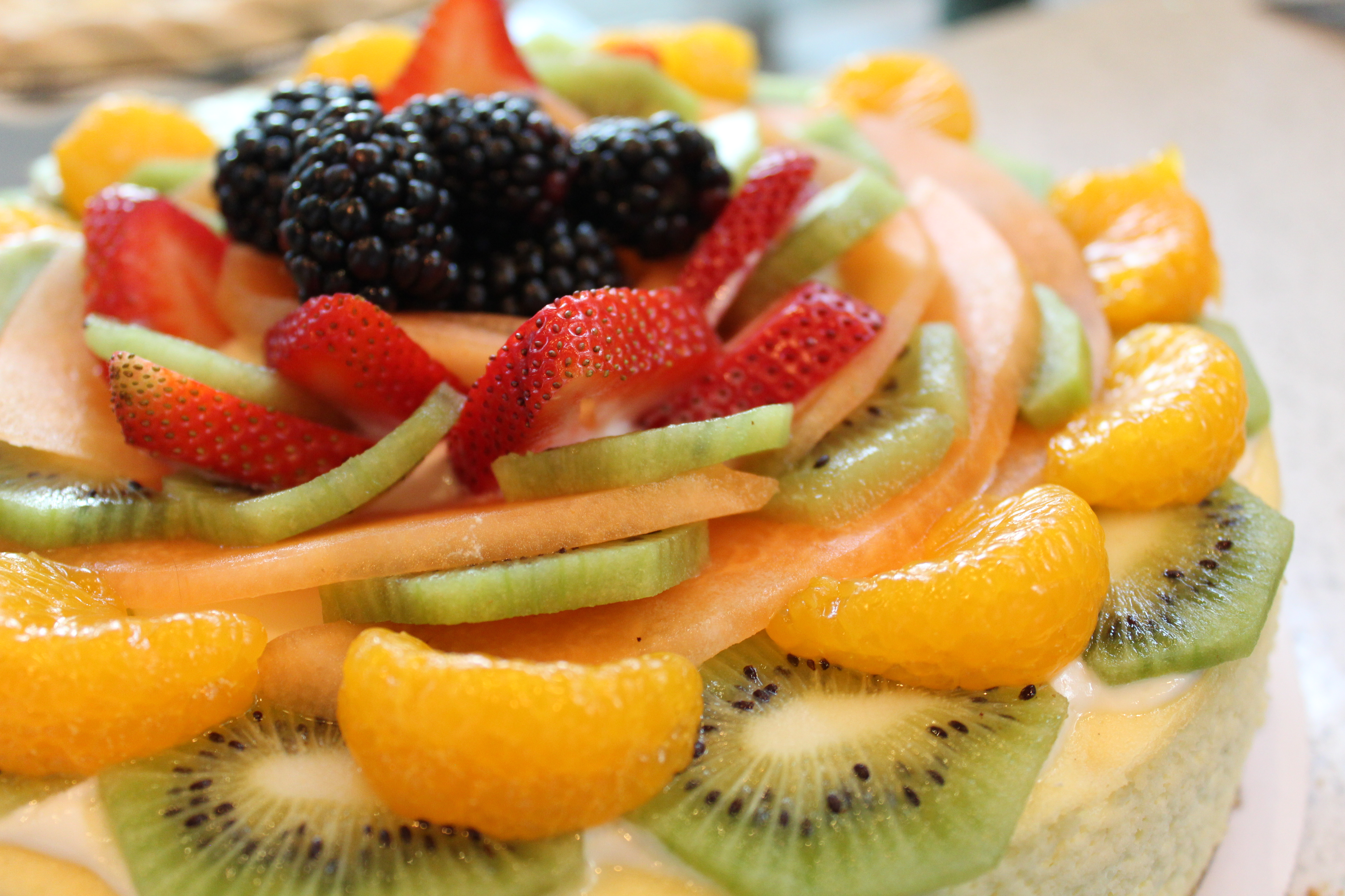 Fresh Fruit Cheesecake