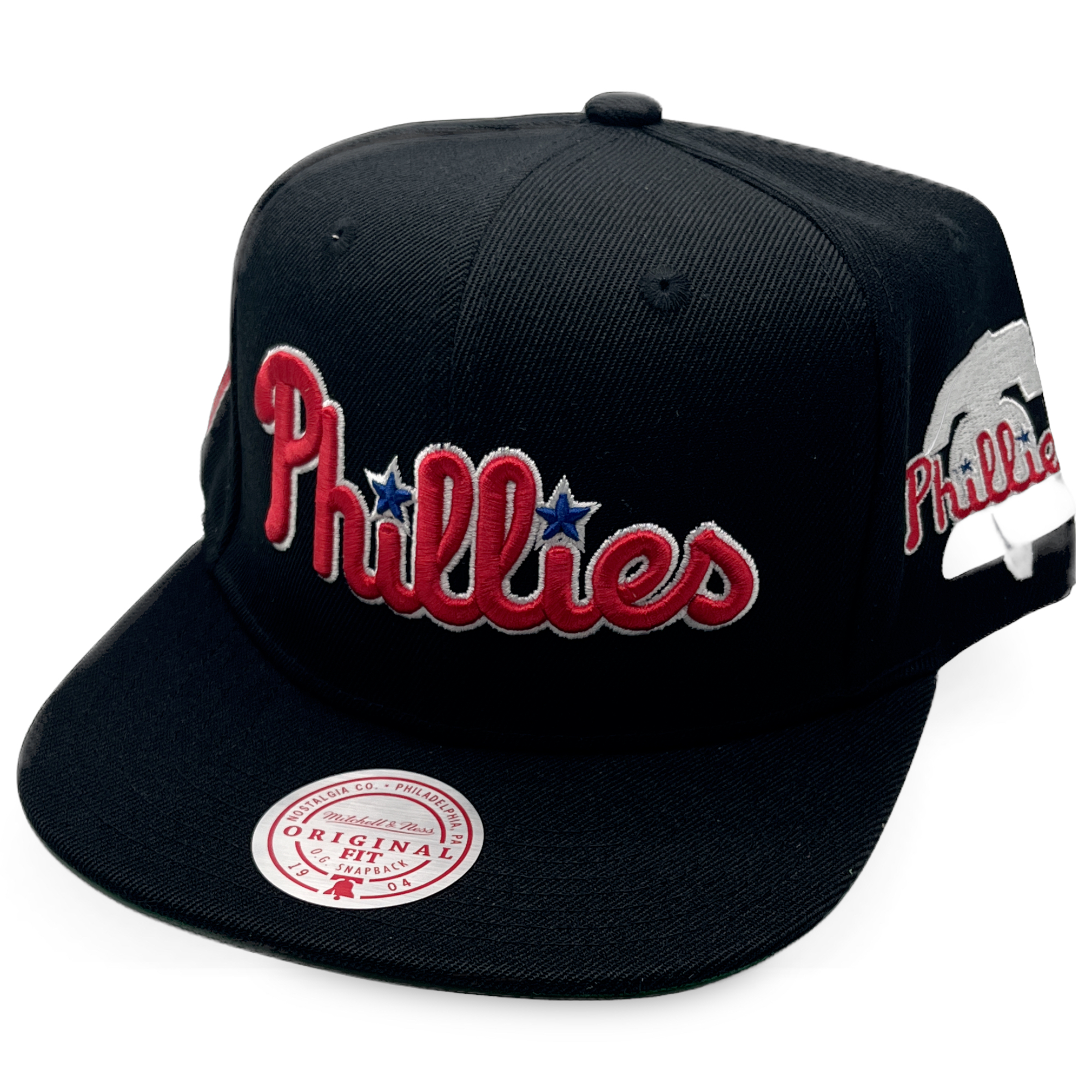 Philadelphia Phillies Triple Play Mitchell and Ness Snapback Hat