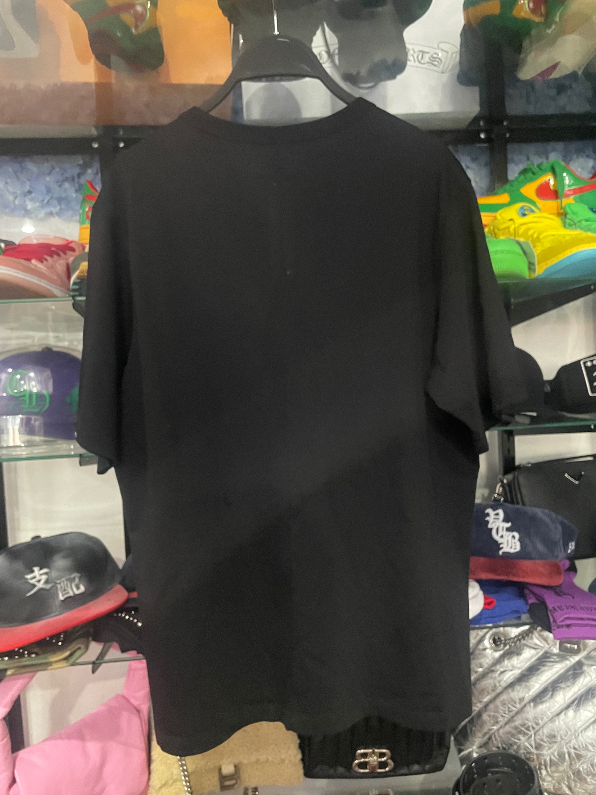 rick owens black t-shirt size S (used), size S, used condition — photo 2 of 2