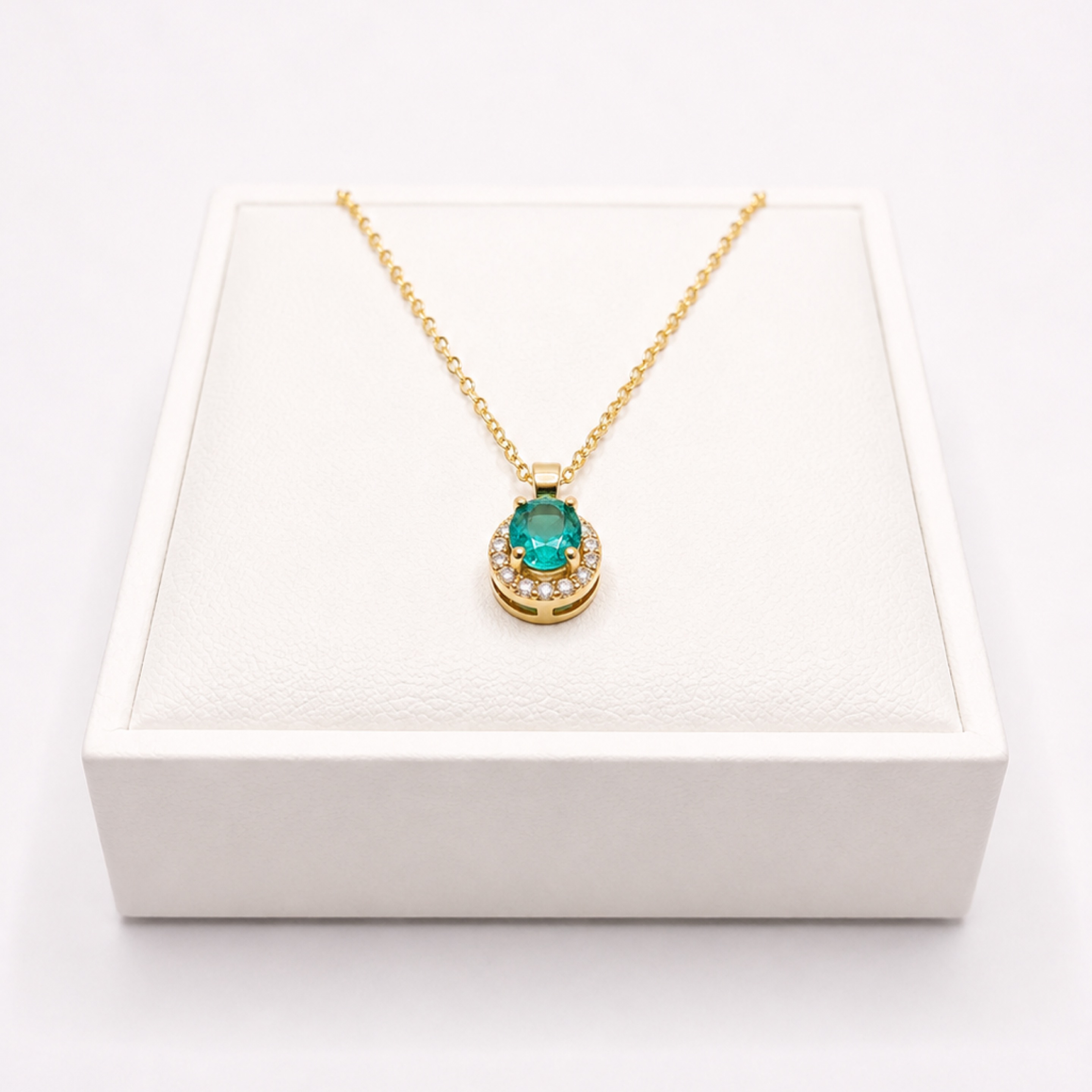 Emerald Necklace Set 