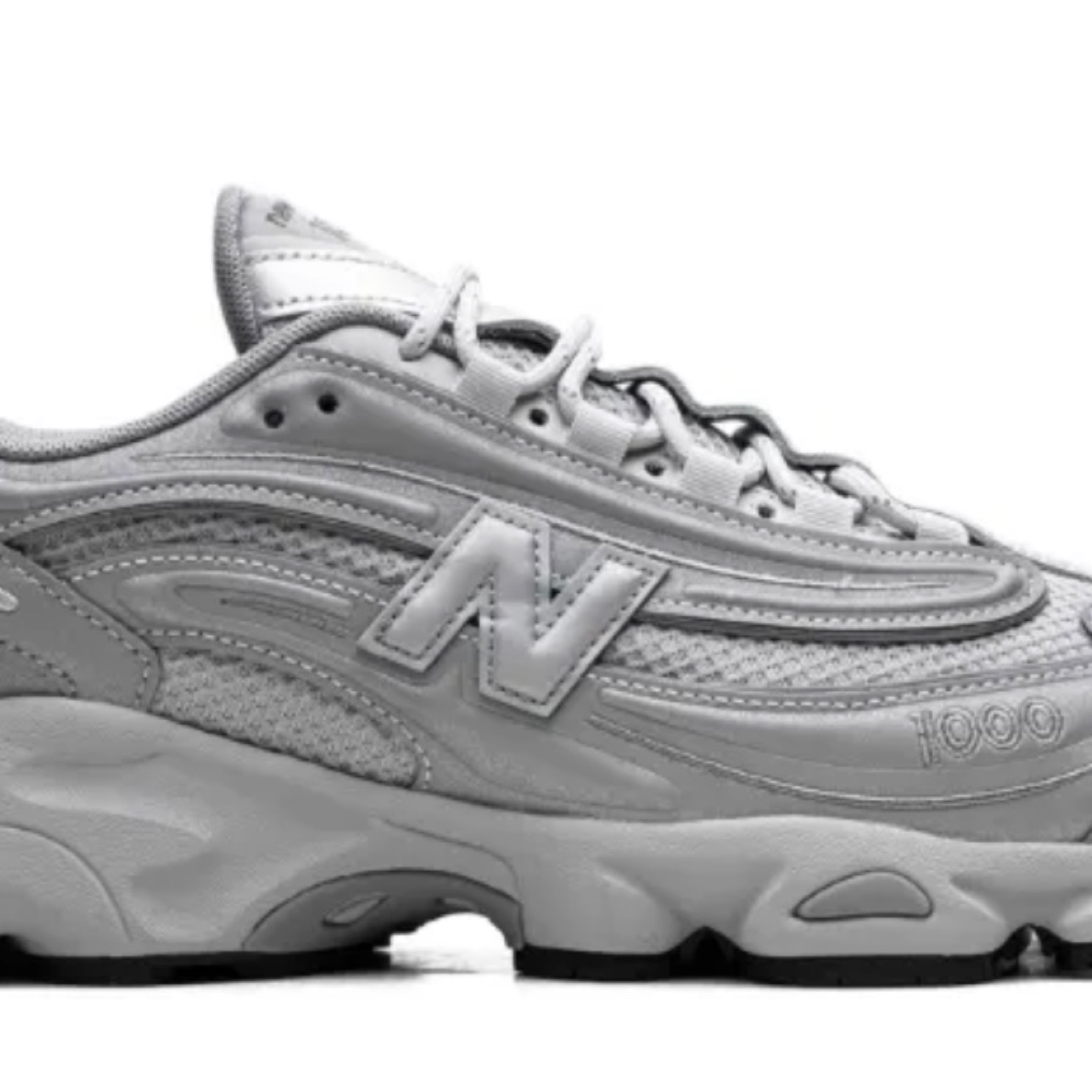 New Balance 1000 Silver Sz- 7.5W