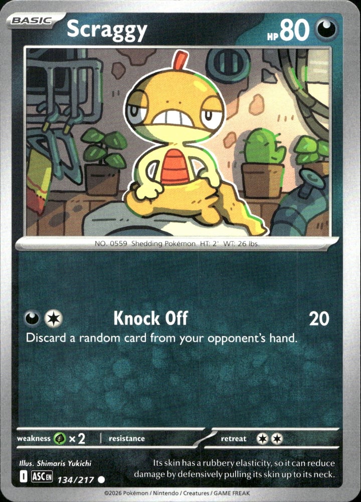 Scraggy - ME02.5 134/217