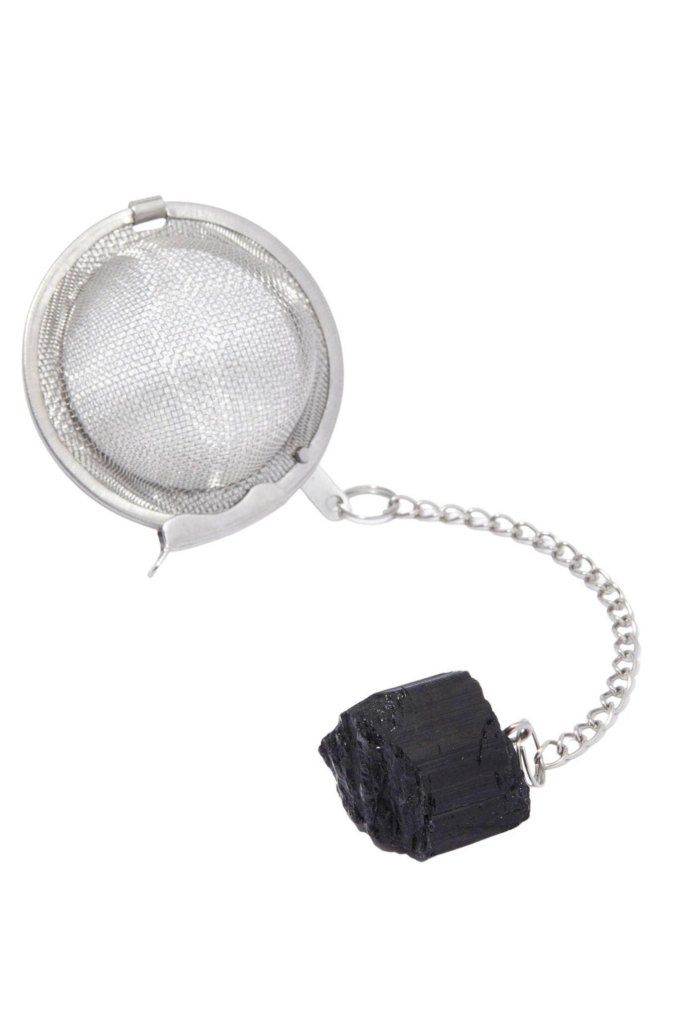New Moon Beginnings - Tourmaline Tea Ball Strainer