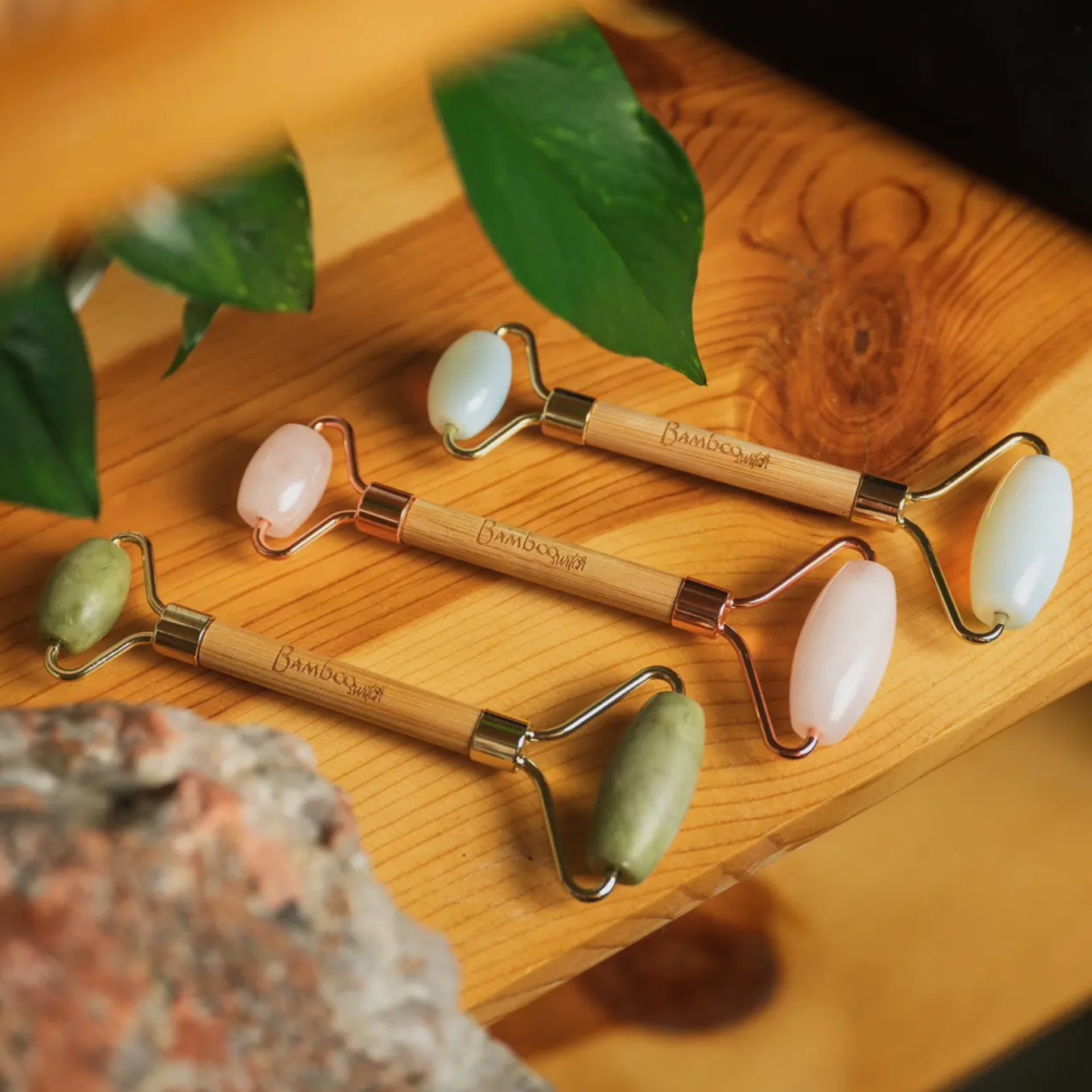 Bamboo Facial Roller