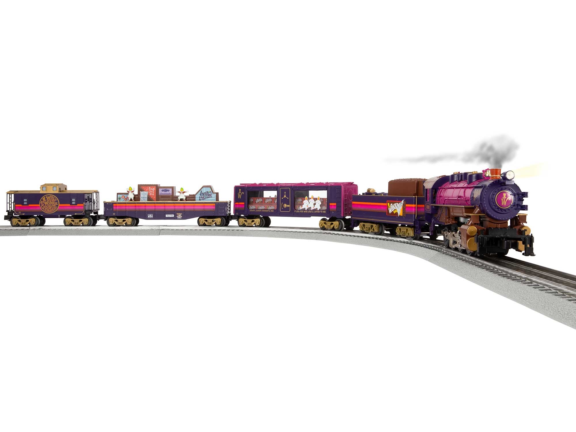 Willy Wonka & The Chocolate Factory Train Set O Scale 2323070