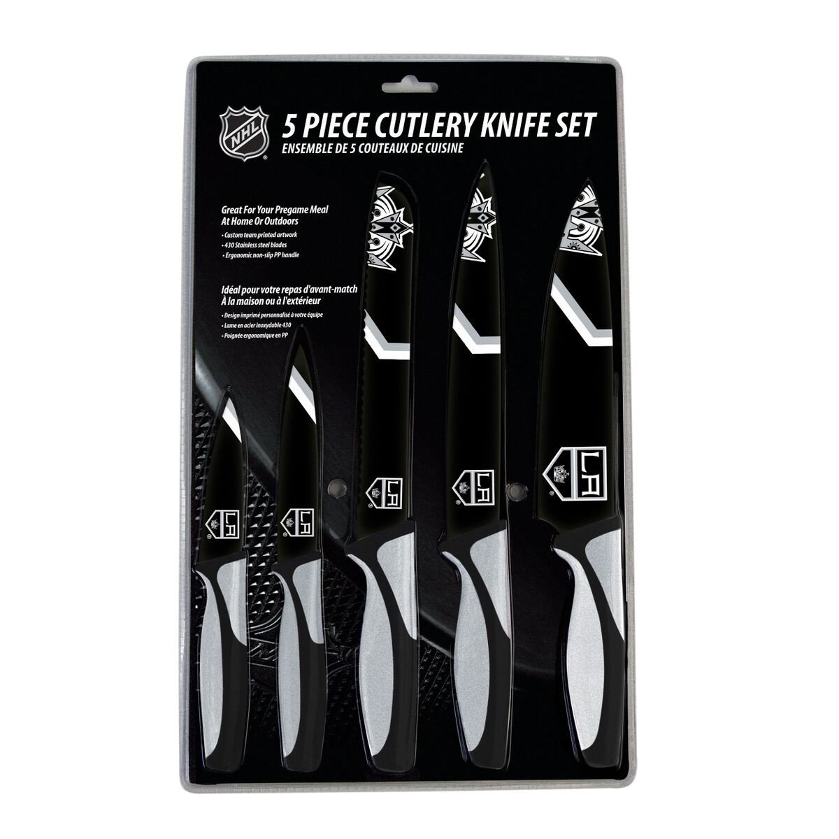 Los Angeles Kings Kitchen Knife Set - 5 Pack