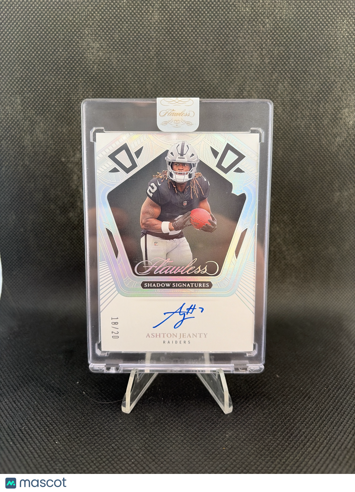 2025 Panini Flawless Ashton Jeanty Shadow Signatures Auto /20