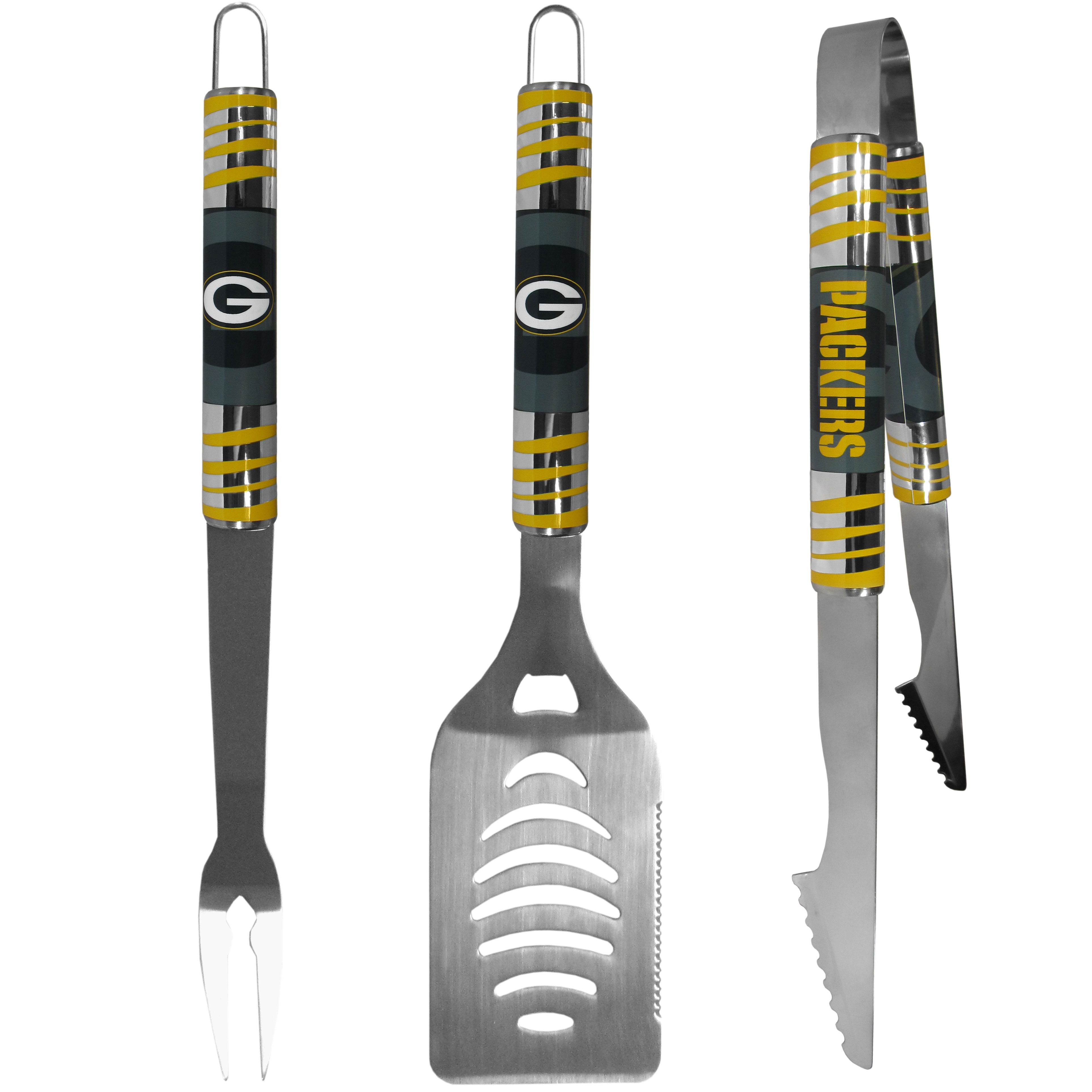 Green Bay Packers Deluxe Tailgater BBQ Utensils Set