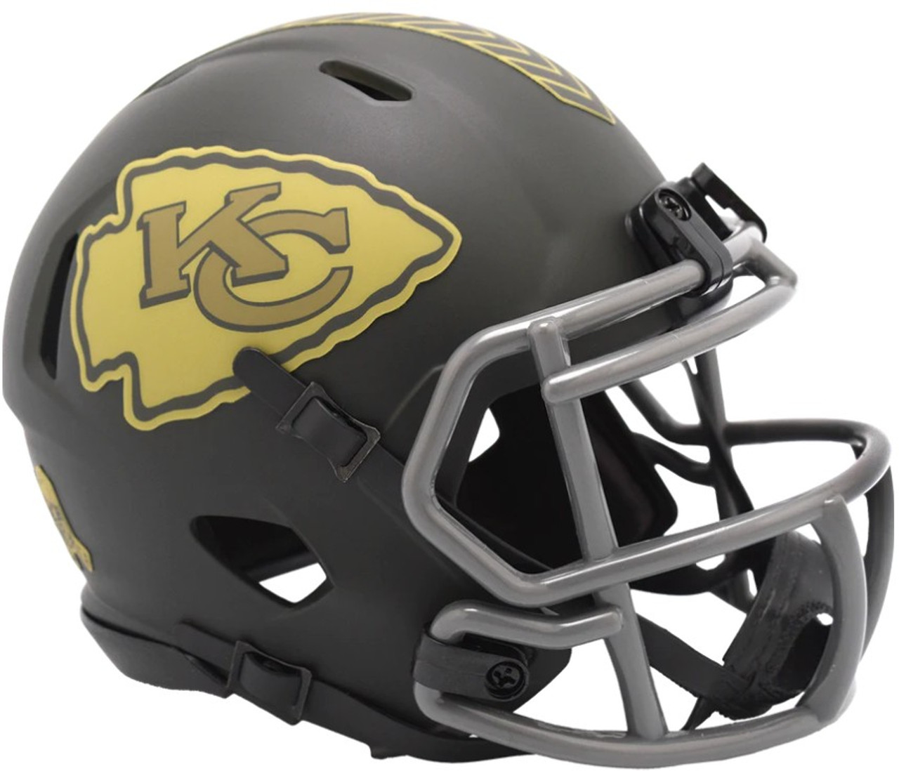 Kansas City Chiefs 2025 Riddell Salute to Service Mini Helmet