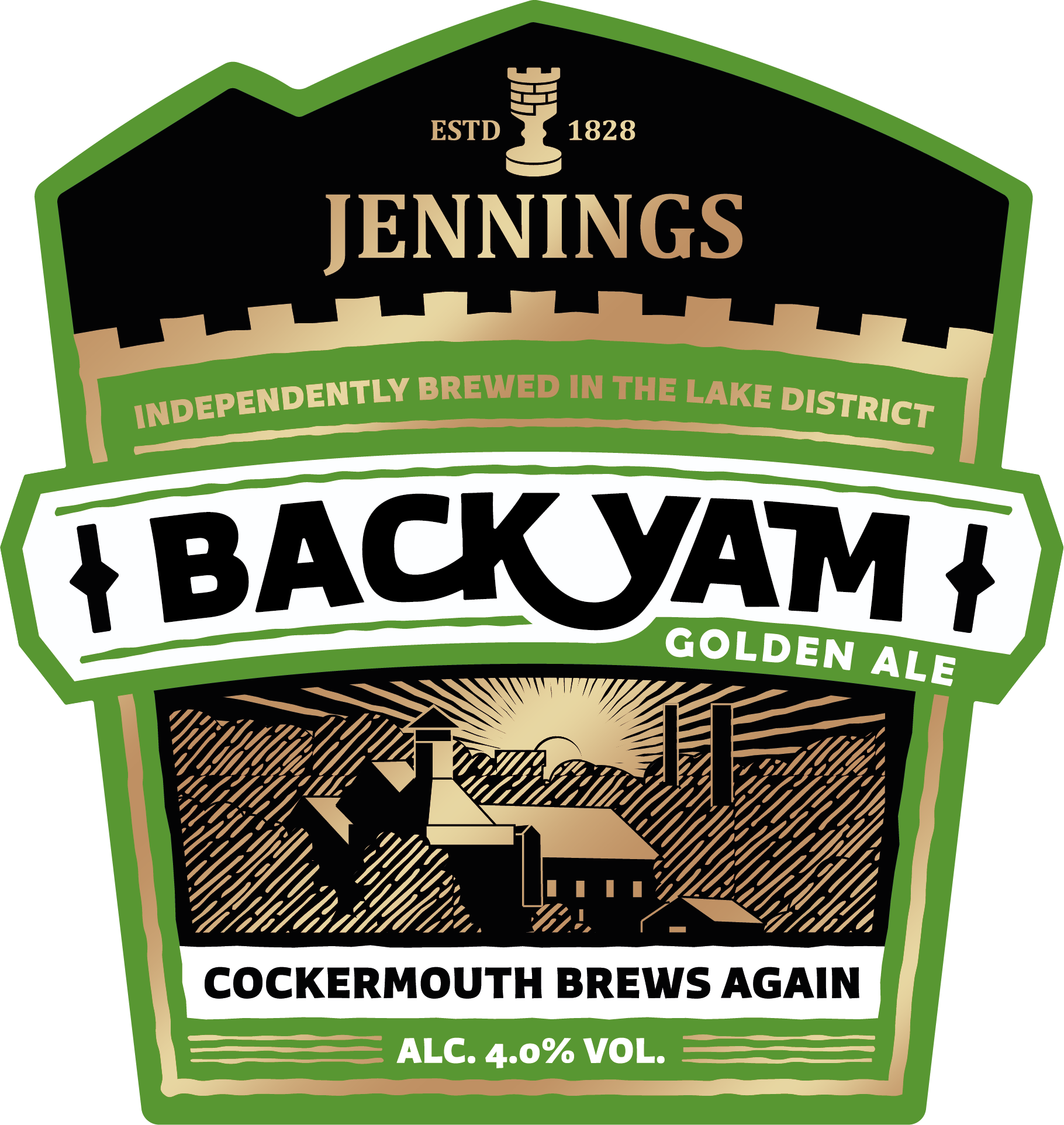 Jennings Pump Clip Coaster
