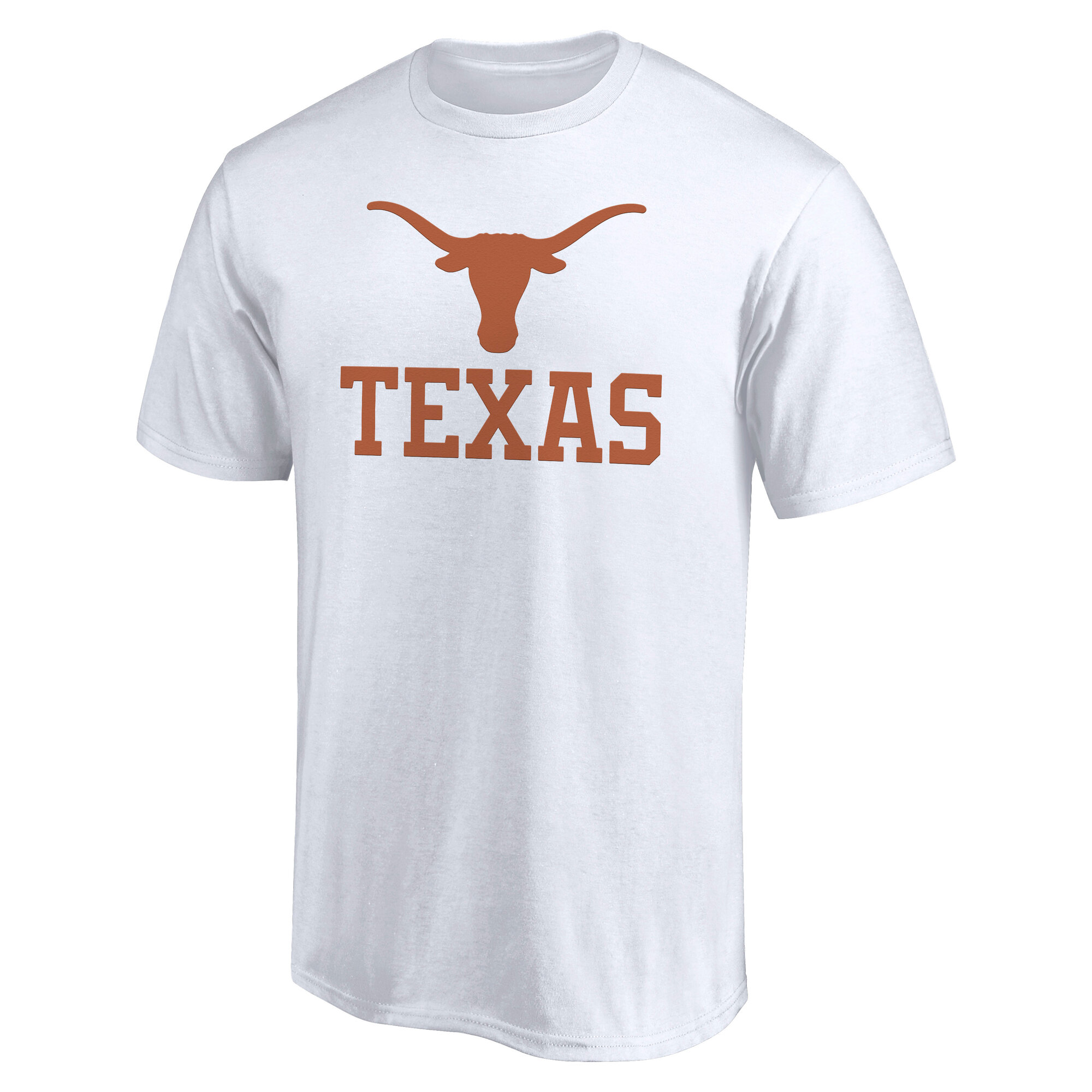 Texas Longhorns White Primary Logo Fanatics Shirt