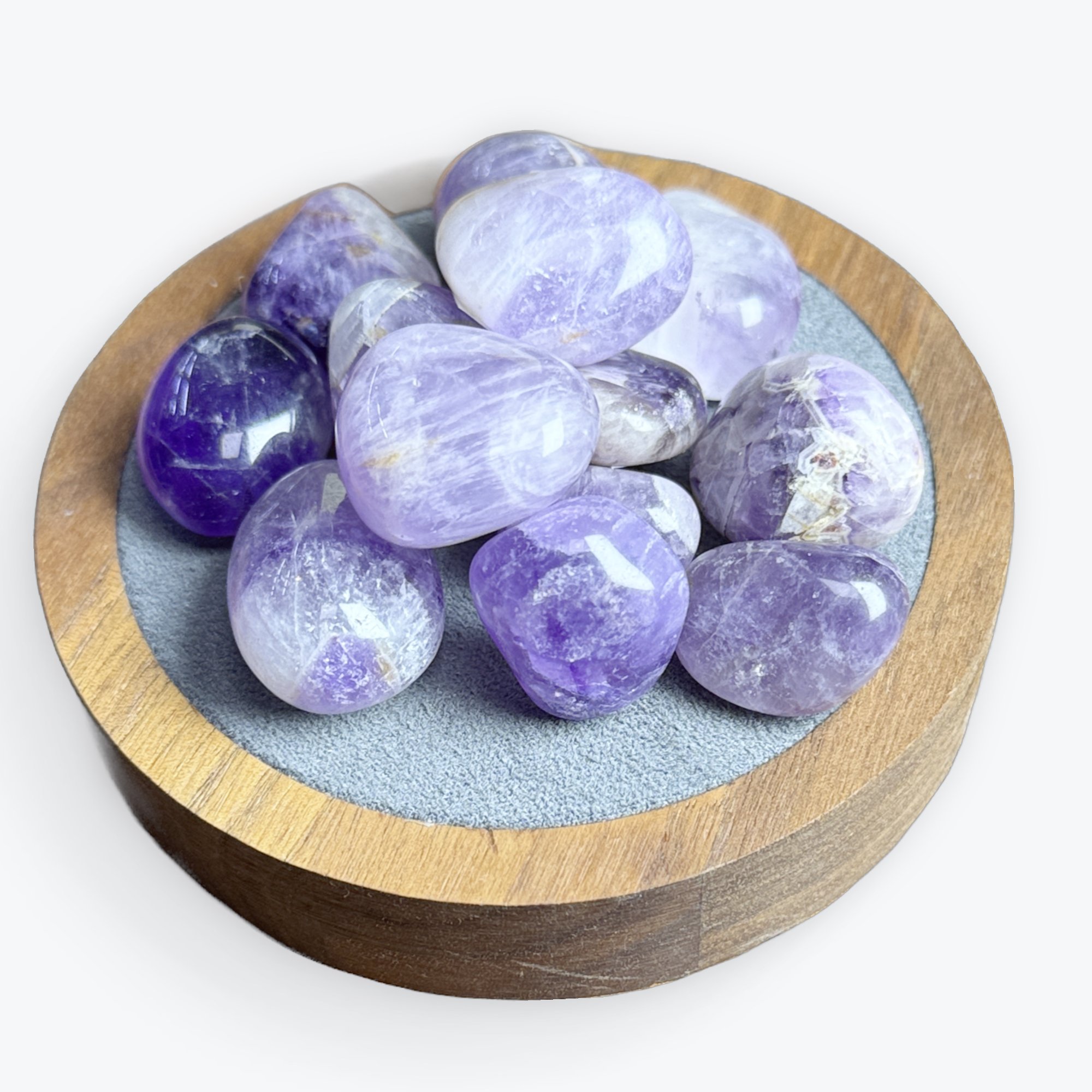 Amethyste - Pierres roulée — stock Valence