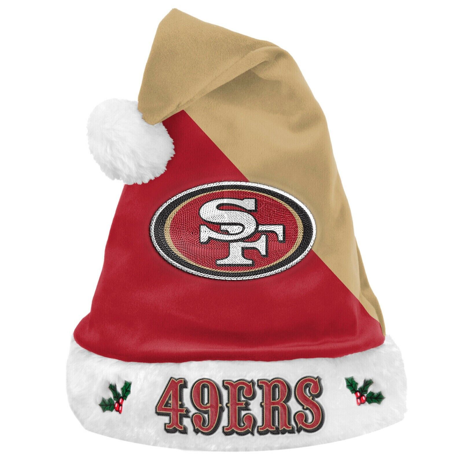 San Francisco 49ers Santa Hat