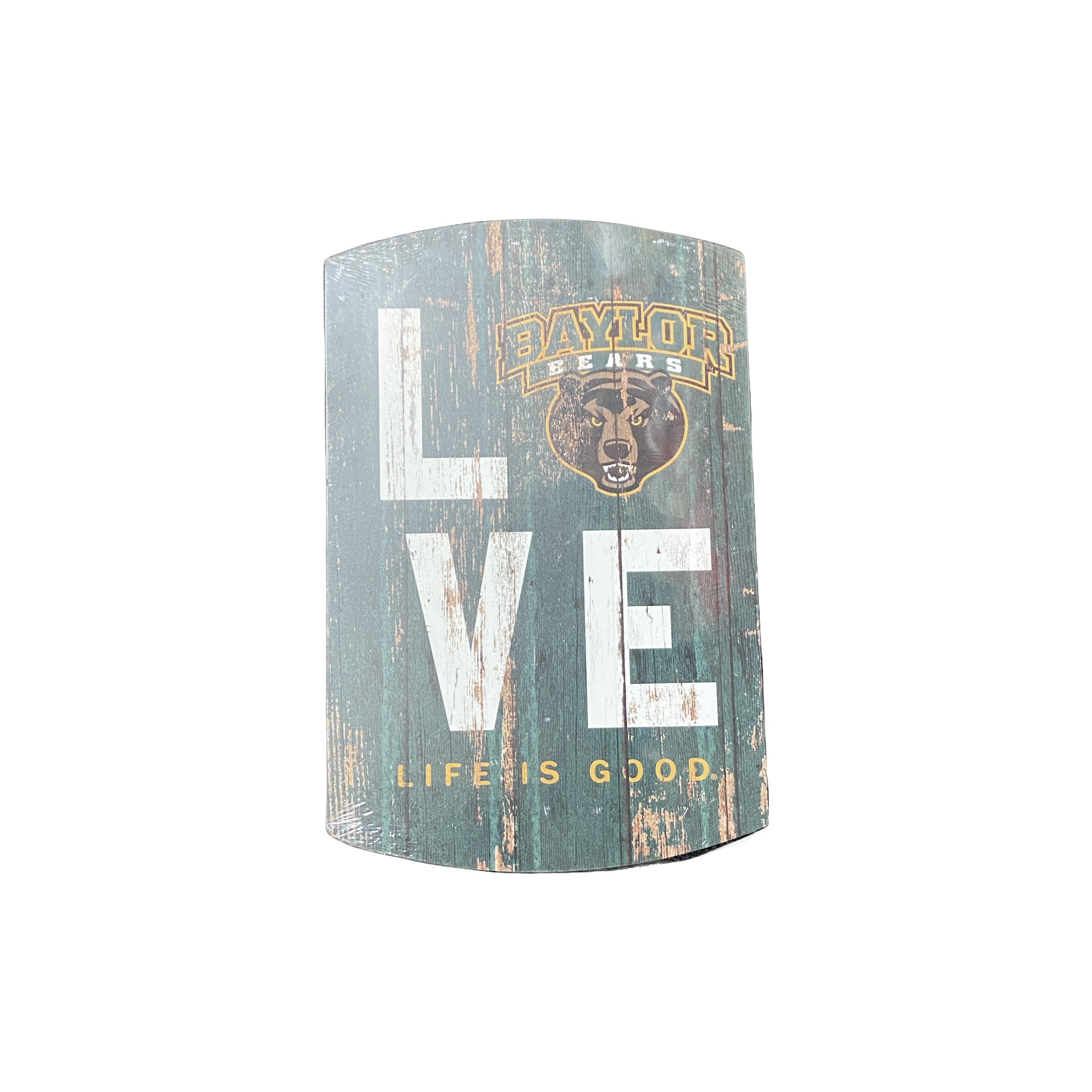 Baylor Wood Love Sign 11x17
