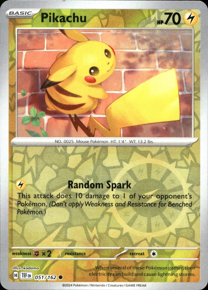 Pikachu - SV05 51/162