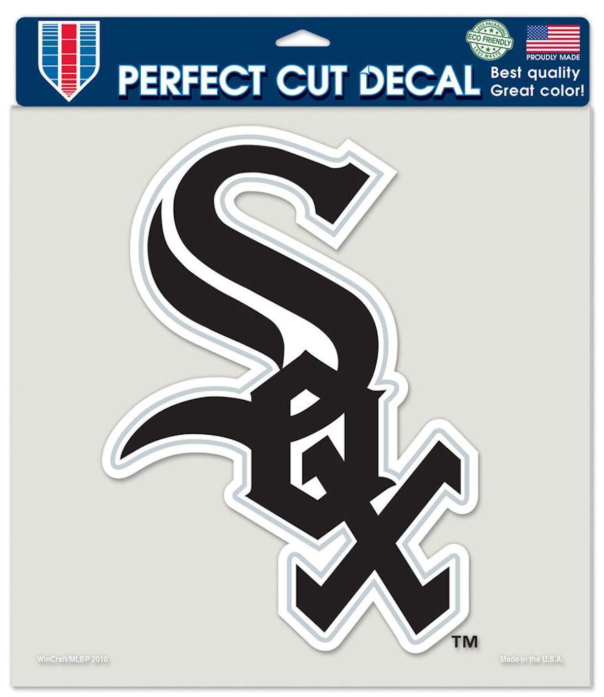 Chicago White Sox Perfect Cut Decal 8x8"