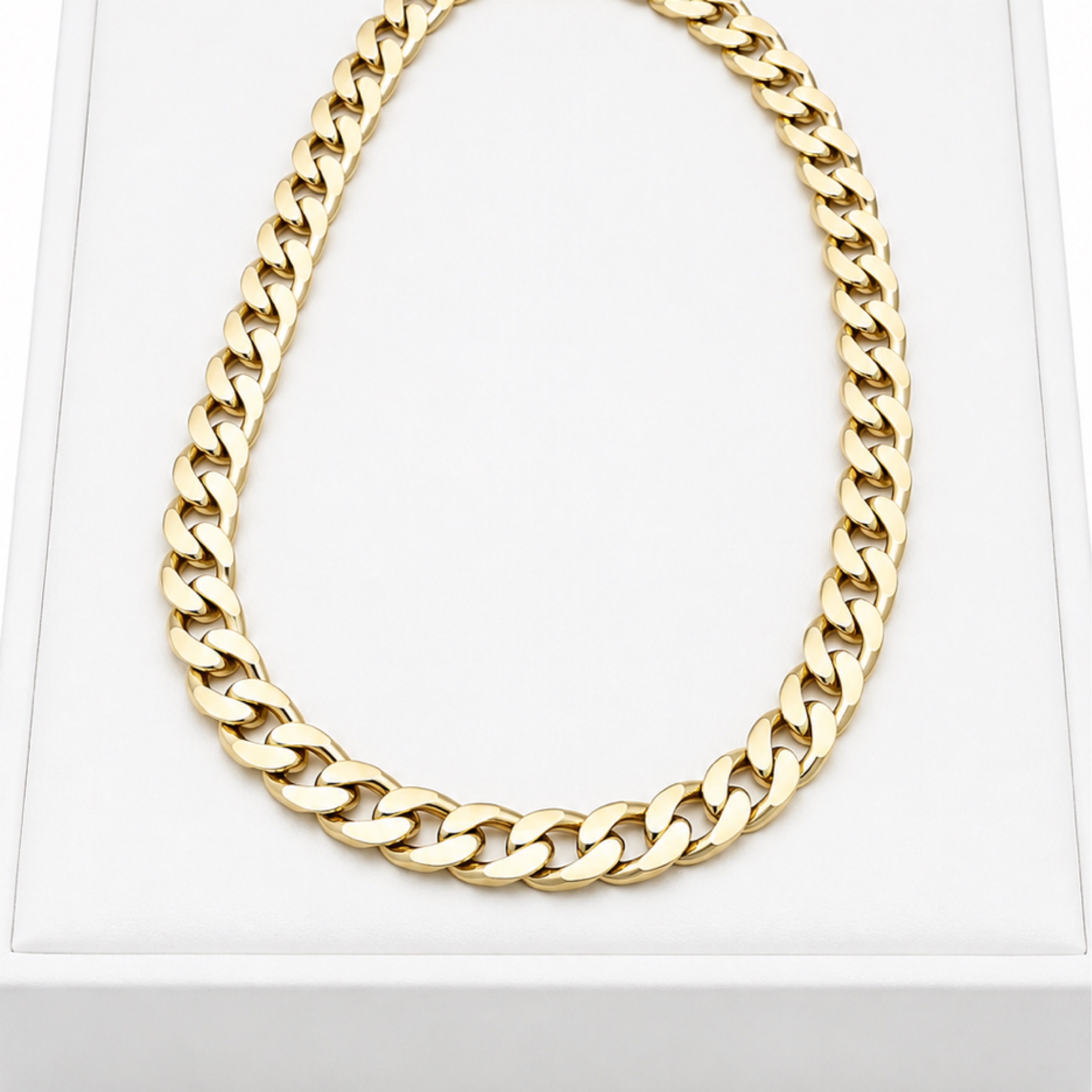 24” Curb Cuban Gold/12mm DC