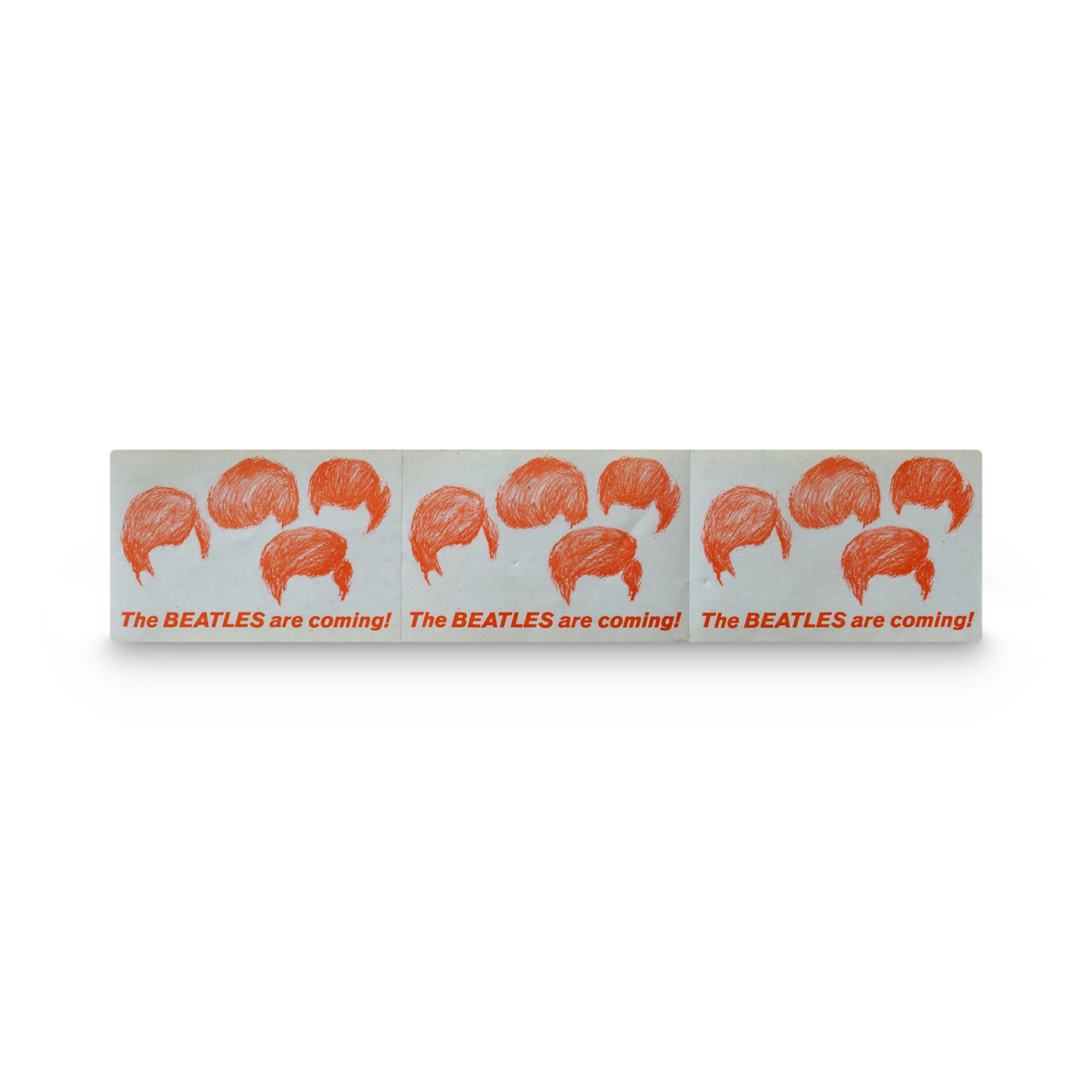 The Beatles -- The Beatles Are Coming Stickers [Ephemea Other]