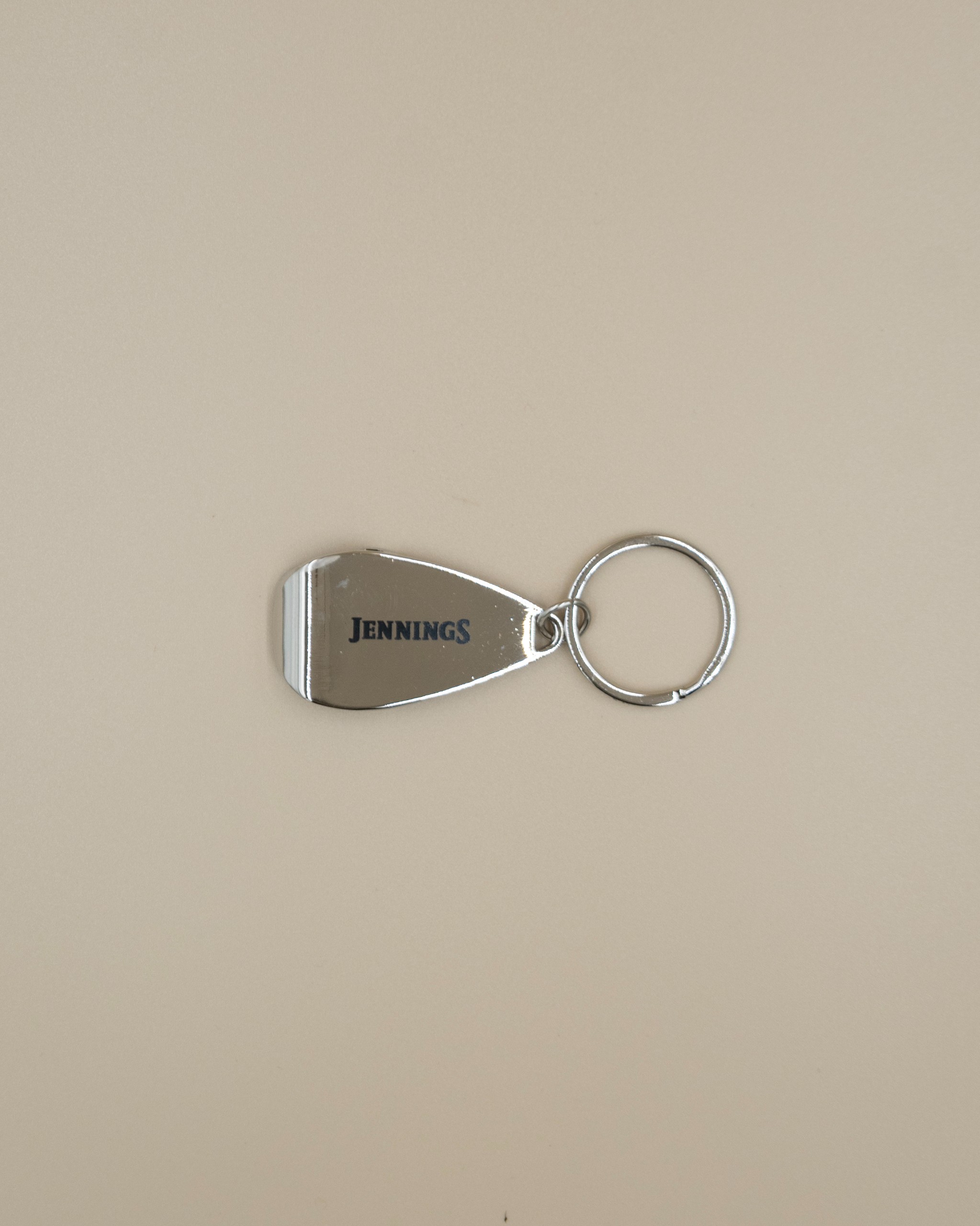 Jennings Silver Bottle Opener Keyring
