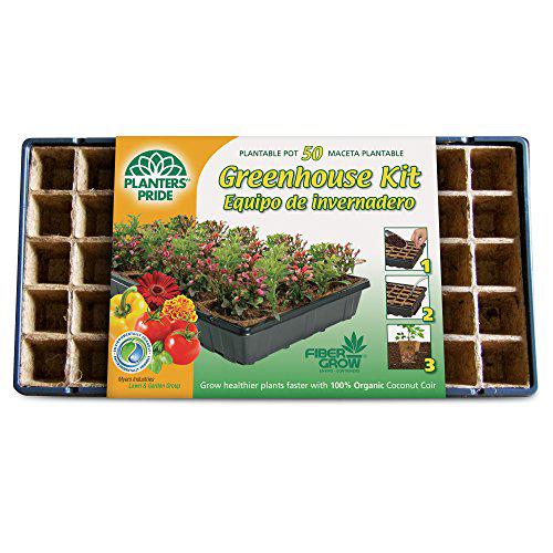 PlantBest 50 Coir Pot Greenhouse Kit