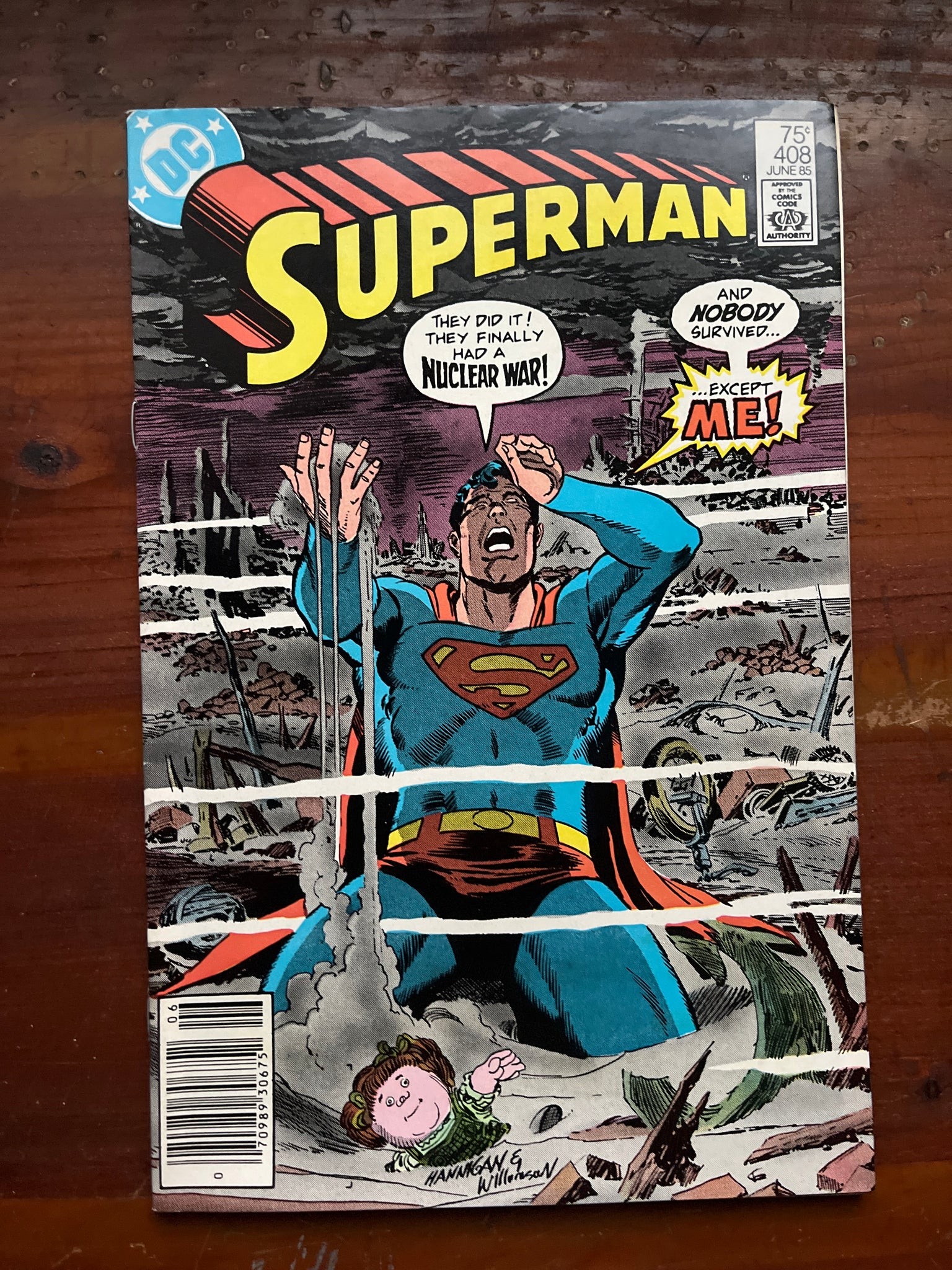 DC Superman #408 June 1985