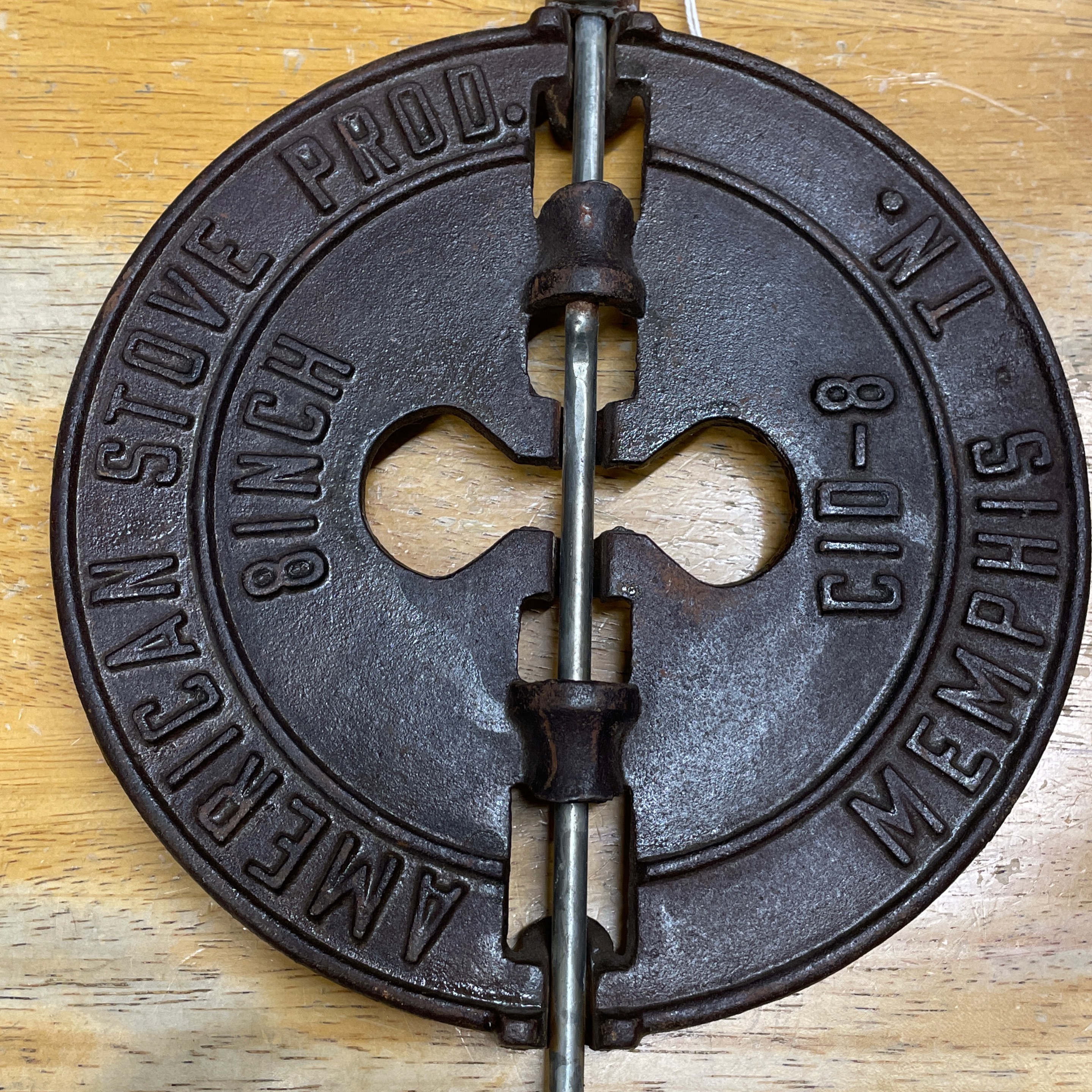 Antique American Stove Cover