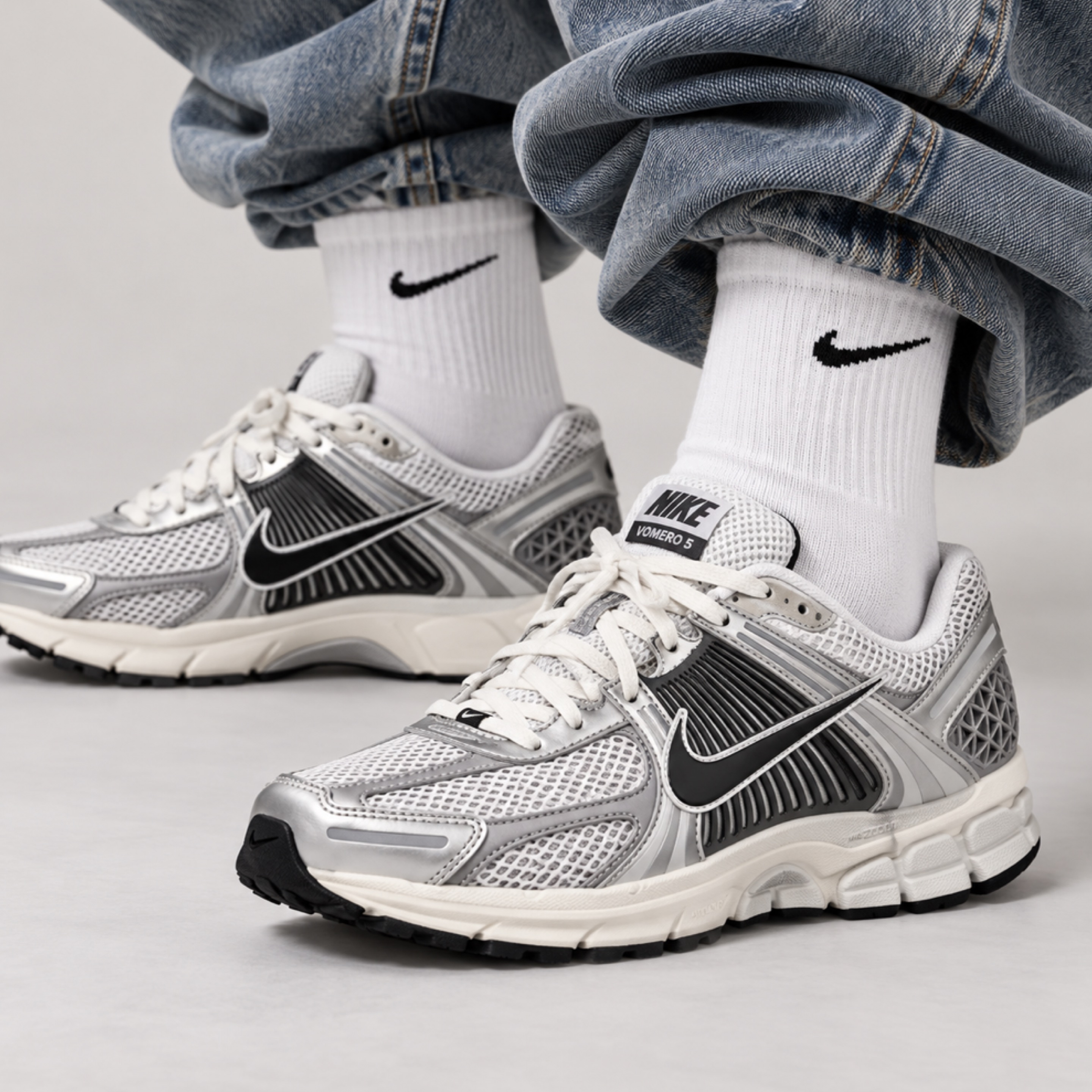 Nike Sock White (Single)