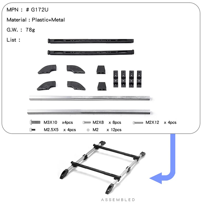 Roof Luggage Box Holder