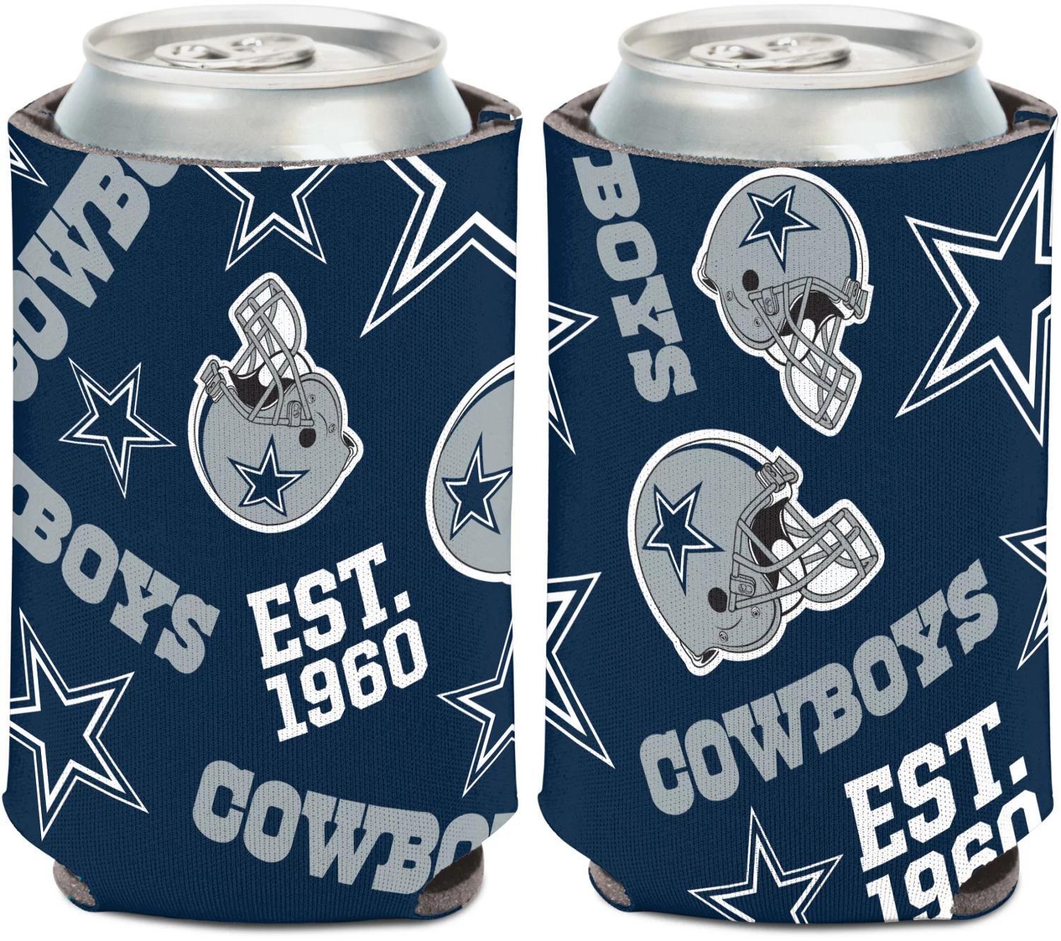 Dallas Cowboys Scatterprint Can Cooler