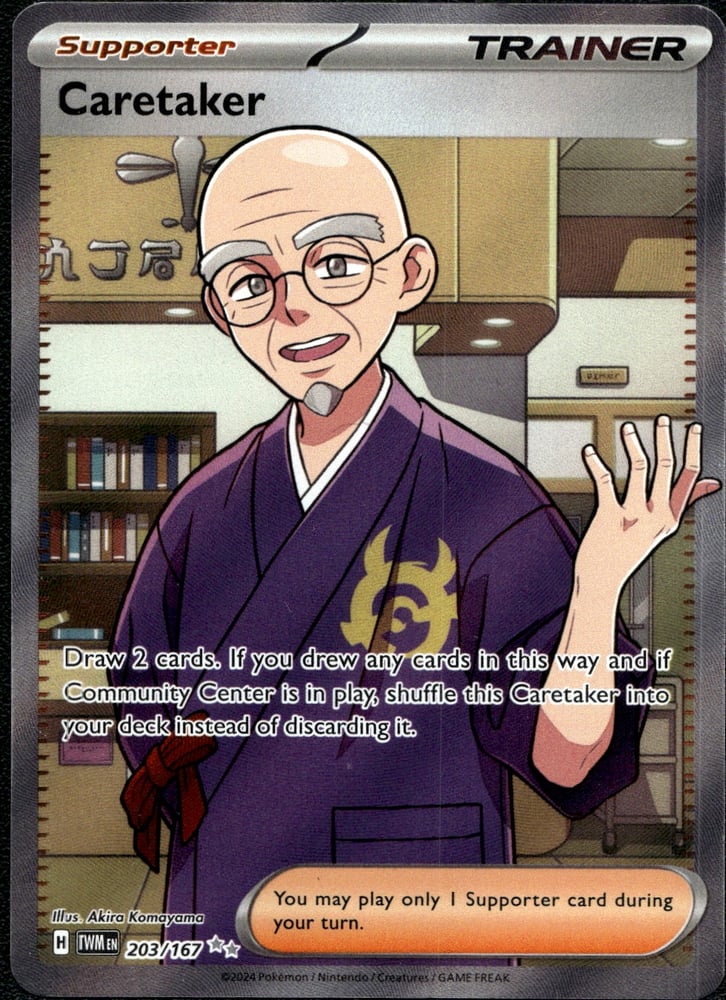 Caretaker - SV06 203/167