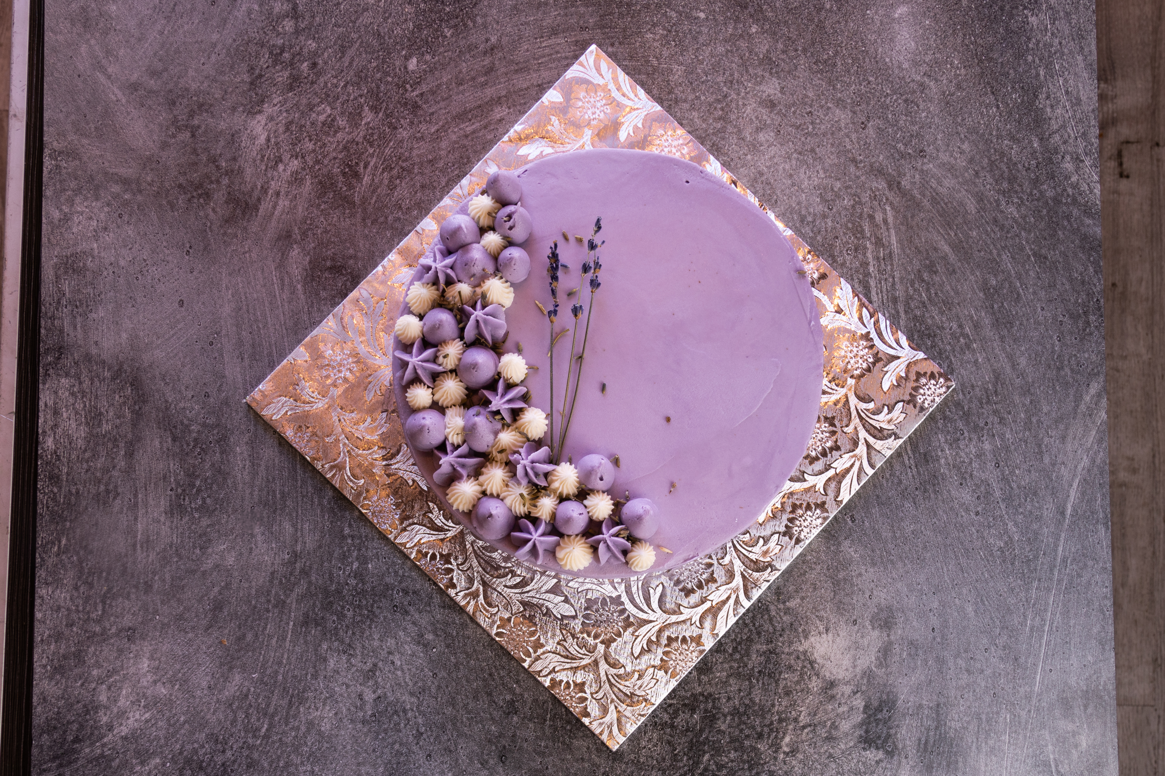 Vanilla Lavender  Cake