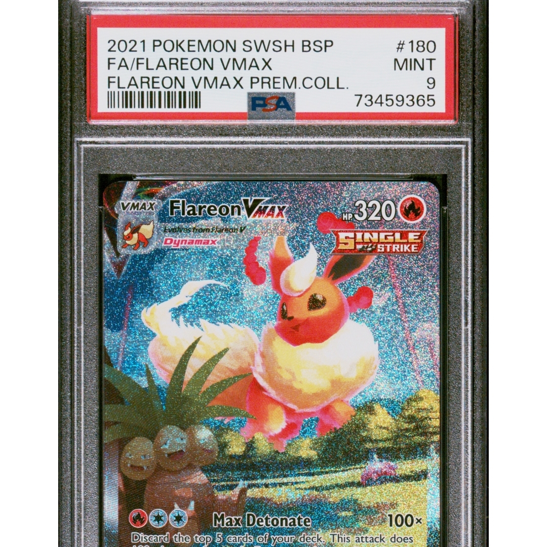 Psa 9 Flareon Vmax Swsh Promo Graded Card