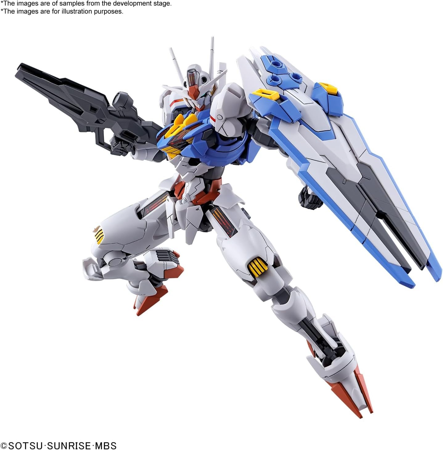 バンダイスピリッツ HG 機動戦士ガンダム 水星の魔女 ガンダムエアリアル 1/144スケール 色分け済みプラモデル ガンプラ サムネイル3
