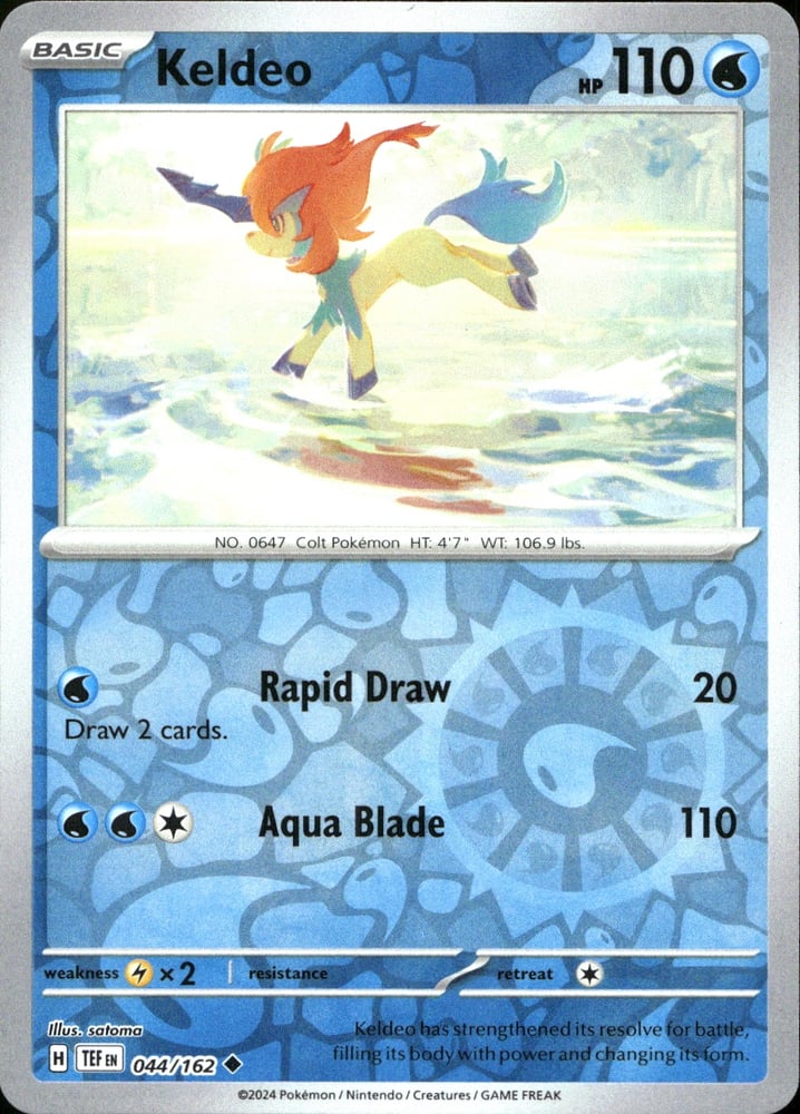 Keldeo - SV05 44/162