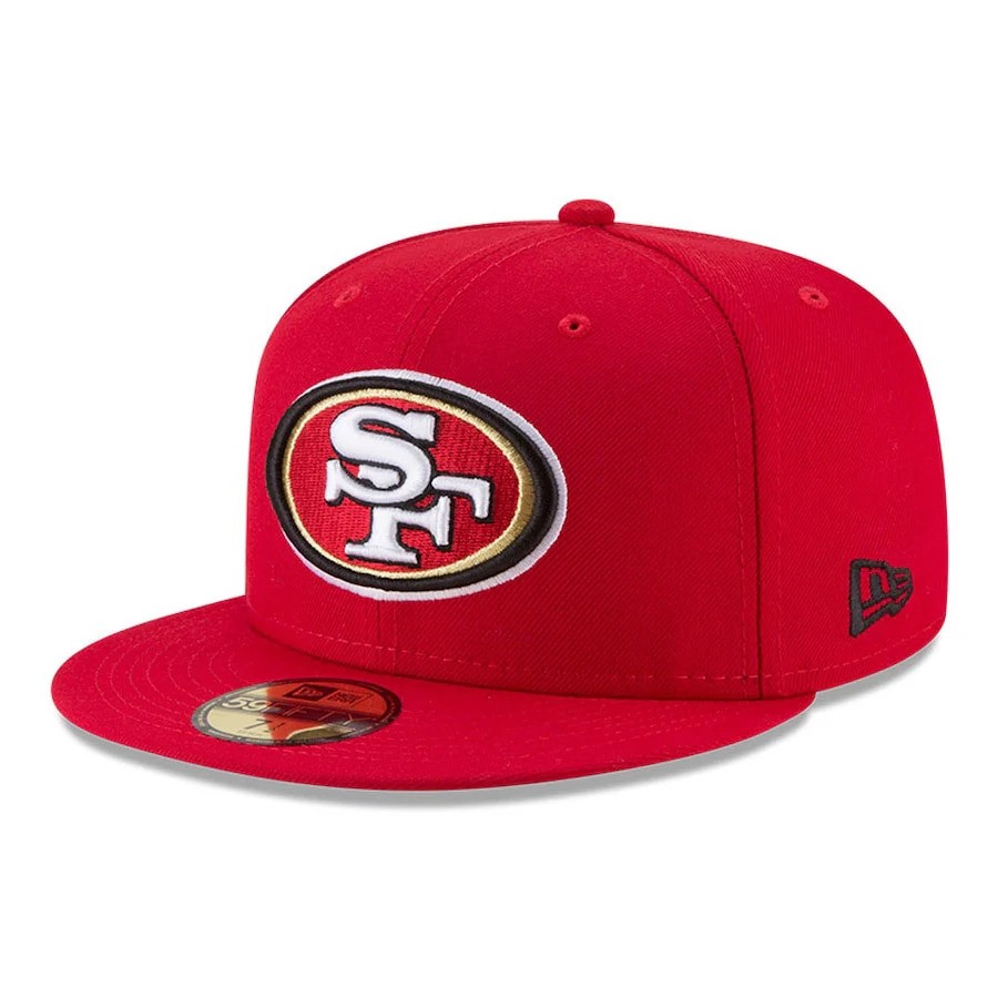 San Francisco 49ers Red New Era 59FIFTY Hat