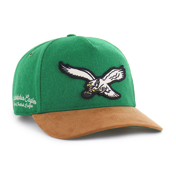 Philadelphia Eagles Histroric Kelly Green '47Brand Golden Age Hitch TT Adjustable Hat