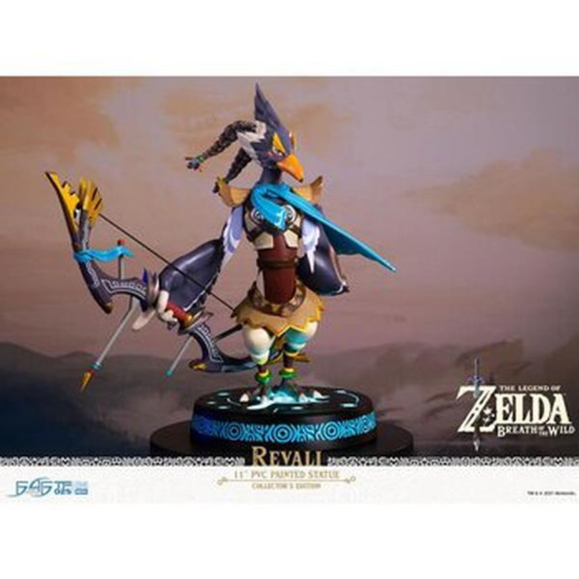 First 4 Figures - Nintendo The Legend of Zelda: Breath of the Wild -Revaili 12” PVC Painted Statue