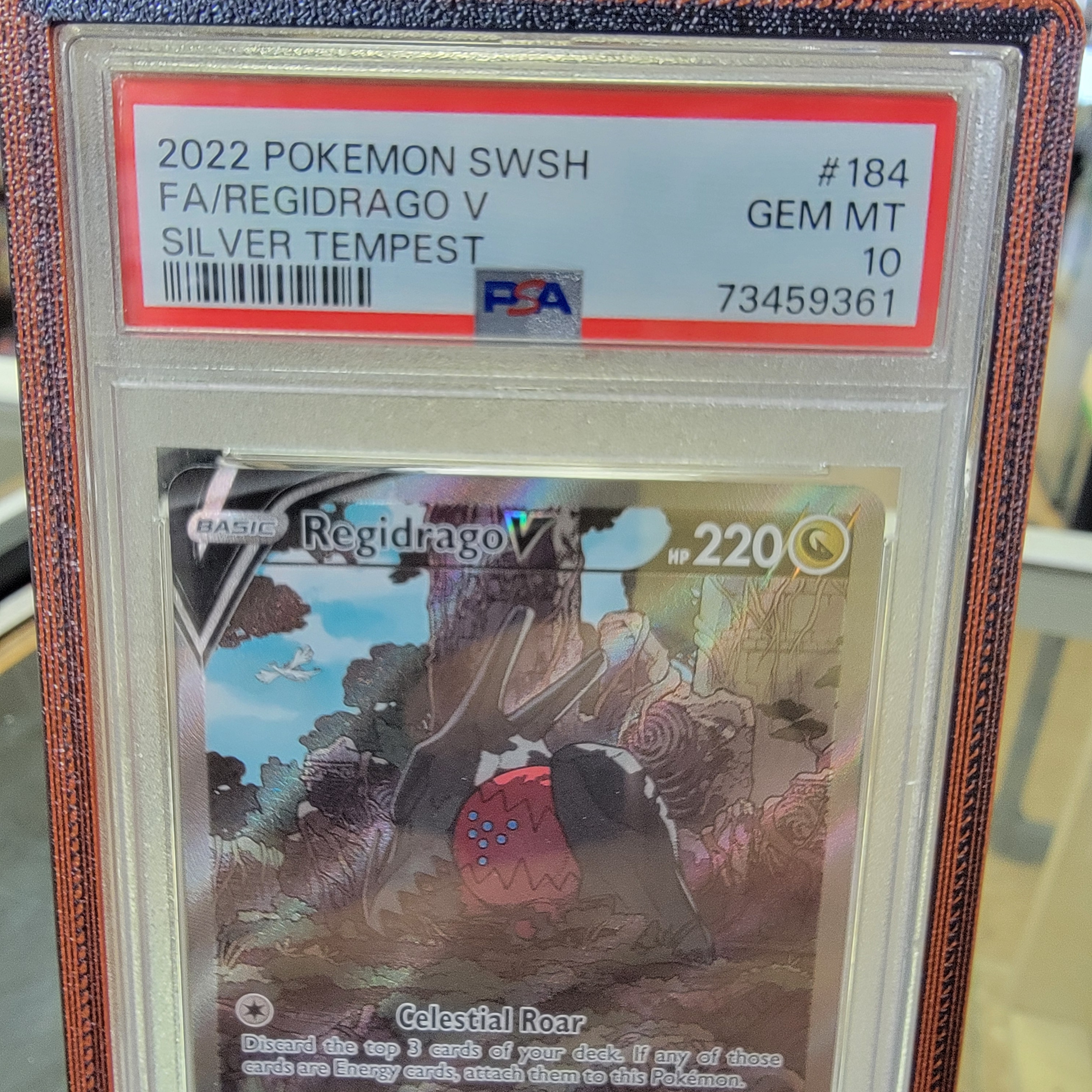 Psa 10 Regidrago V Alt Art Graded Card