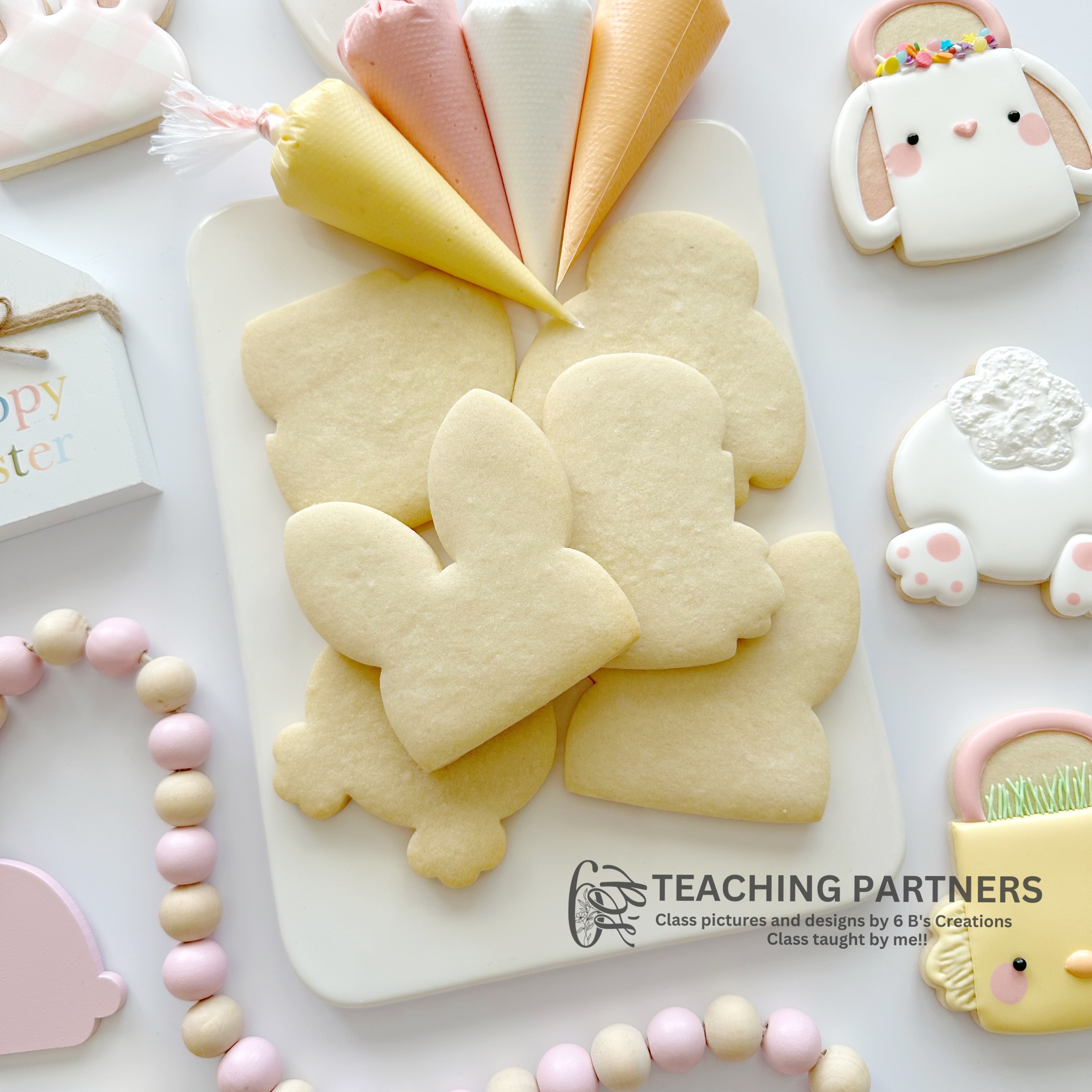 DIY Cookie Decorating Kit: Easter