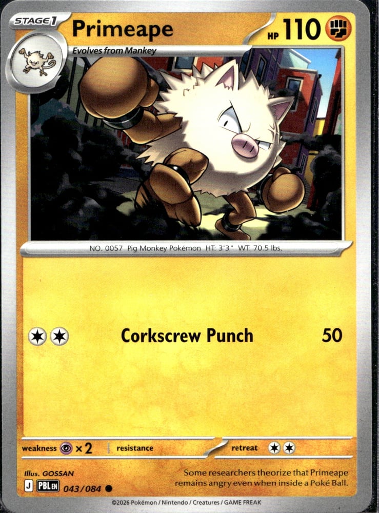Primeape - ME05 43/84