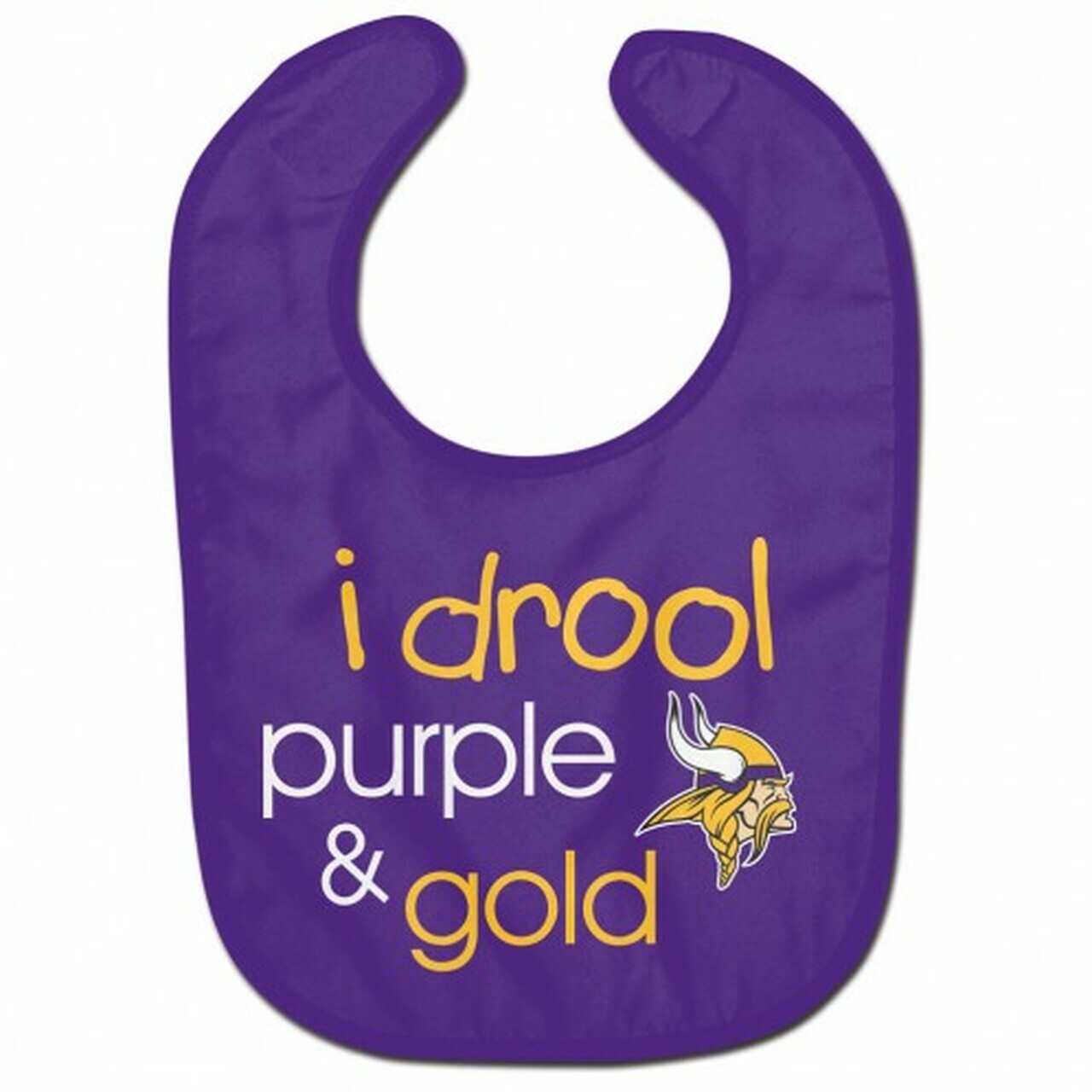 Minnesota Vikings All Pro Drool Style Baby Bib