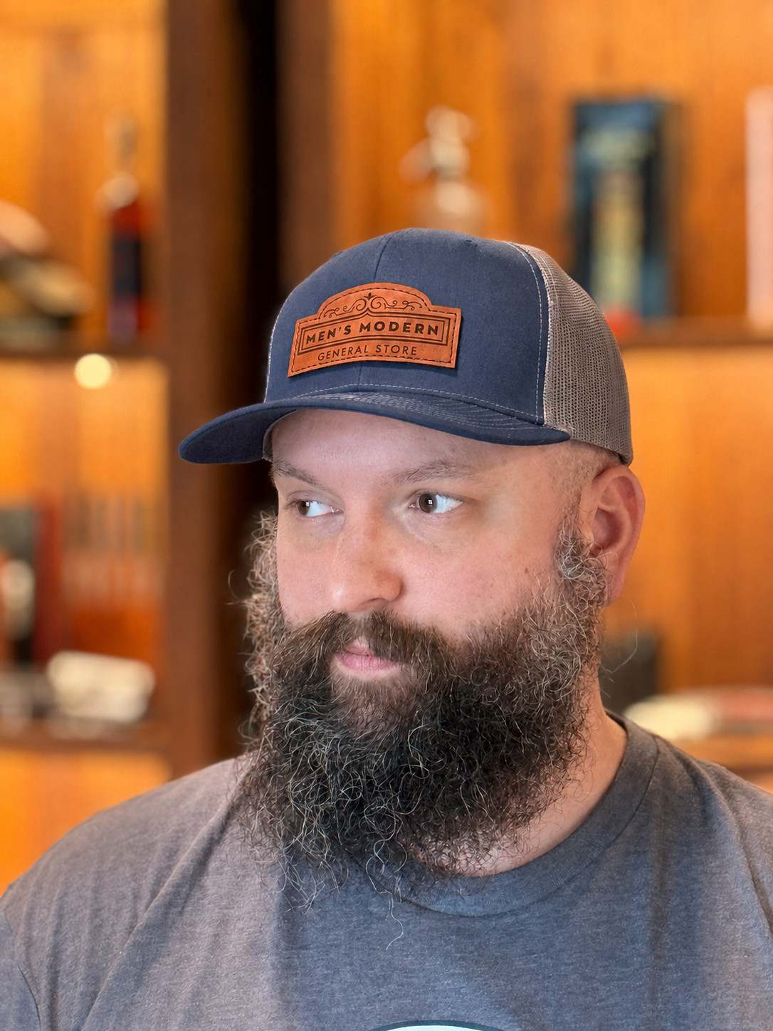 Navy/Gray Hat