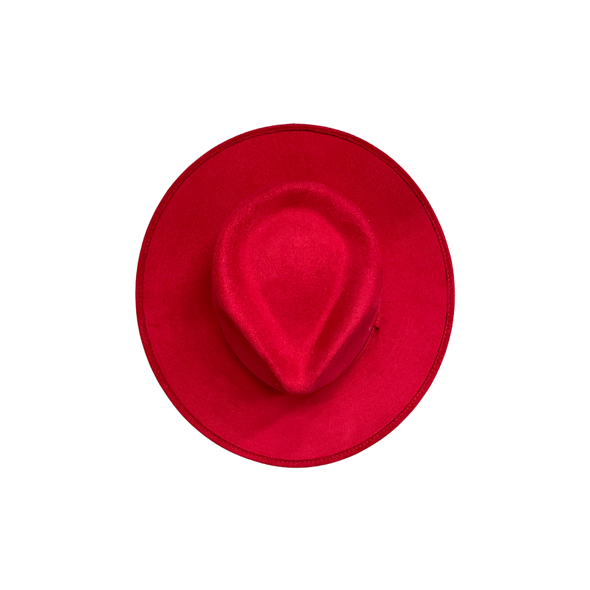 Vegan Suede Tear Drop Hat