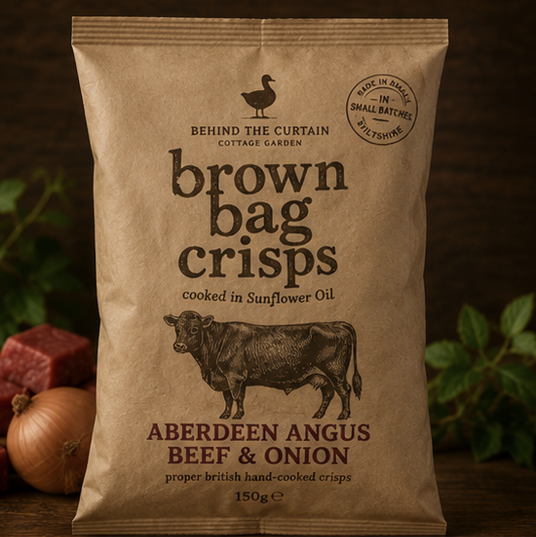 Aberdeen Angus Beef & Onion Crisps